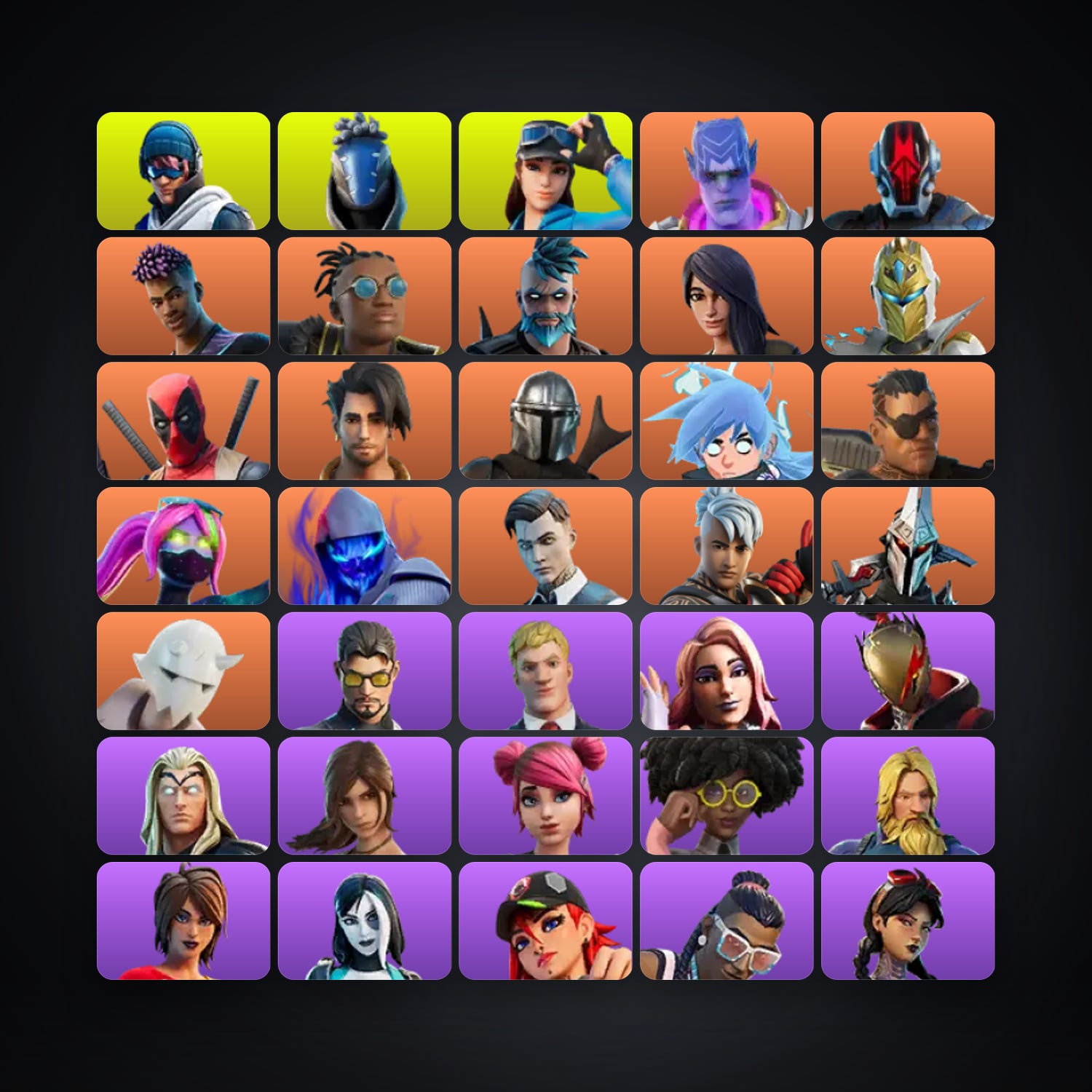 Epic — 35 games — HabibiAccounts