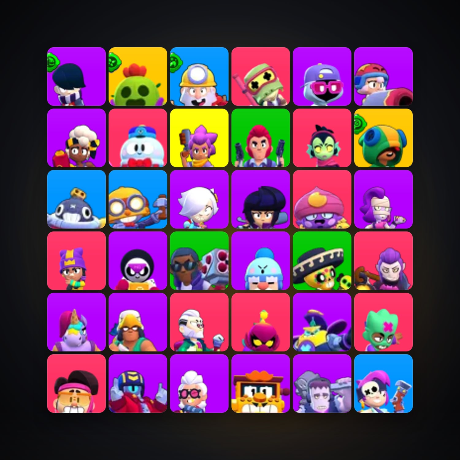 49 Brawlers | 6.4K Trophies — Supercell Account — HabibiAccounts