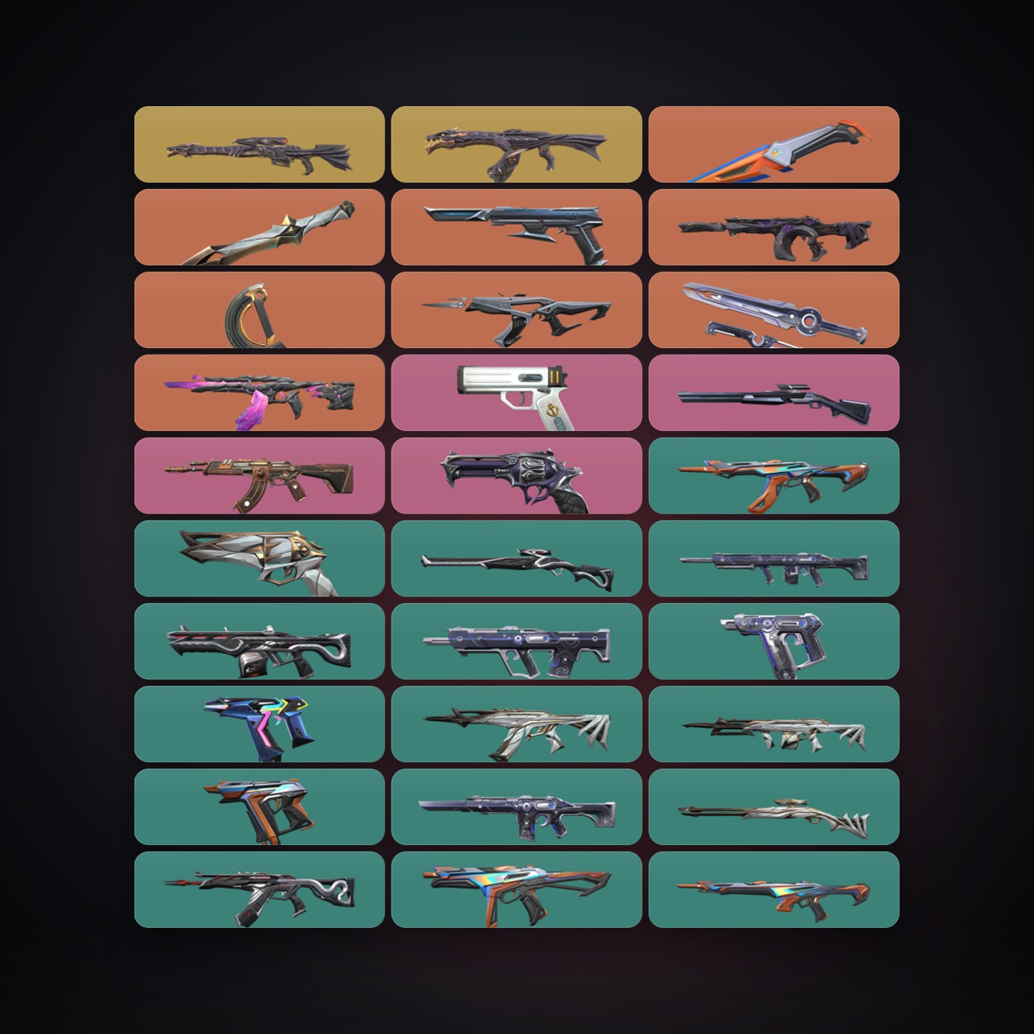 EU Plat 1 locker — 4 knives, 61 skins, lvl 105 — HabibiAccounts
