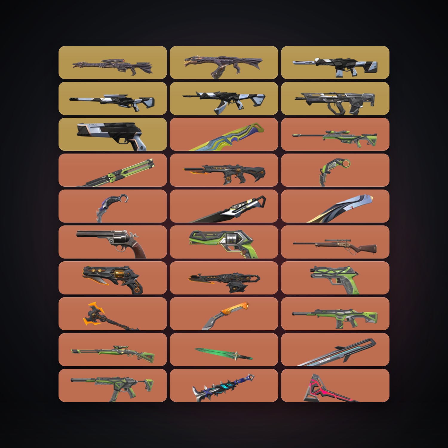 NA Diamond 1 locker — 16 knives, 174 skins, lvl 296 — HabibiAccounts