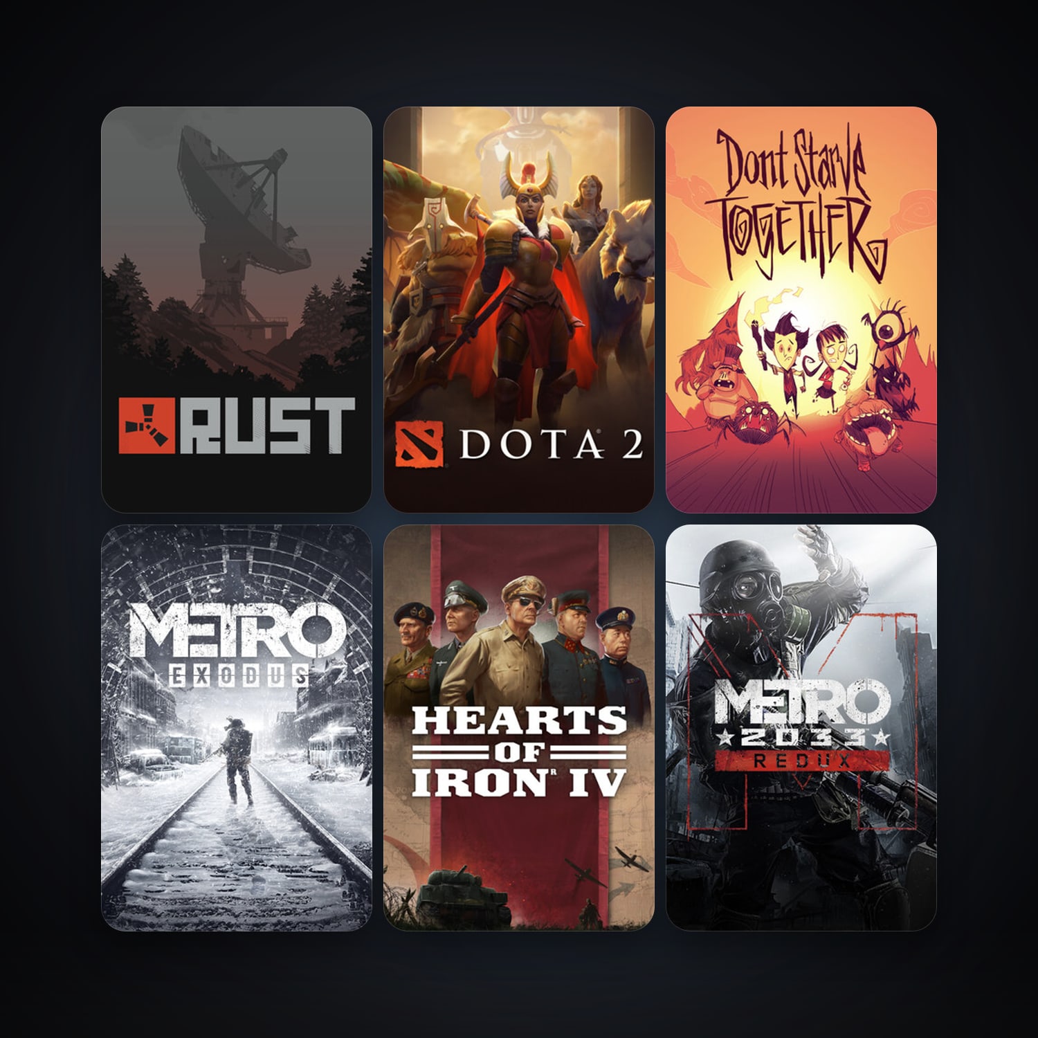 Dota 2 + The Forest, 43 games, clean — HabibiAccounts