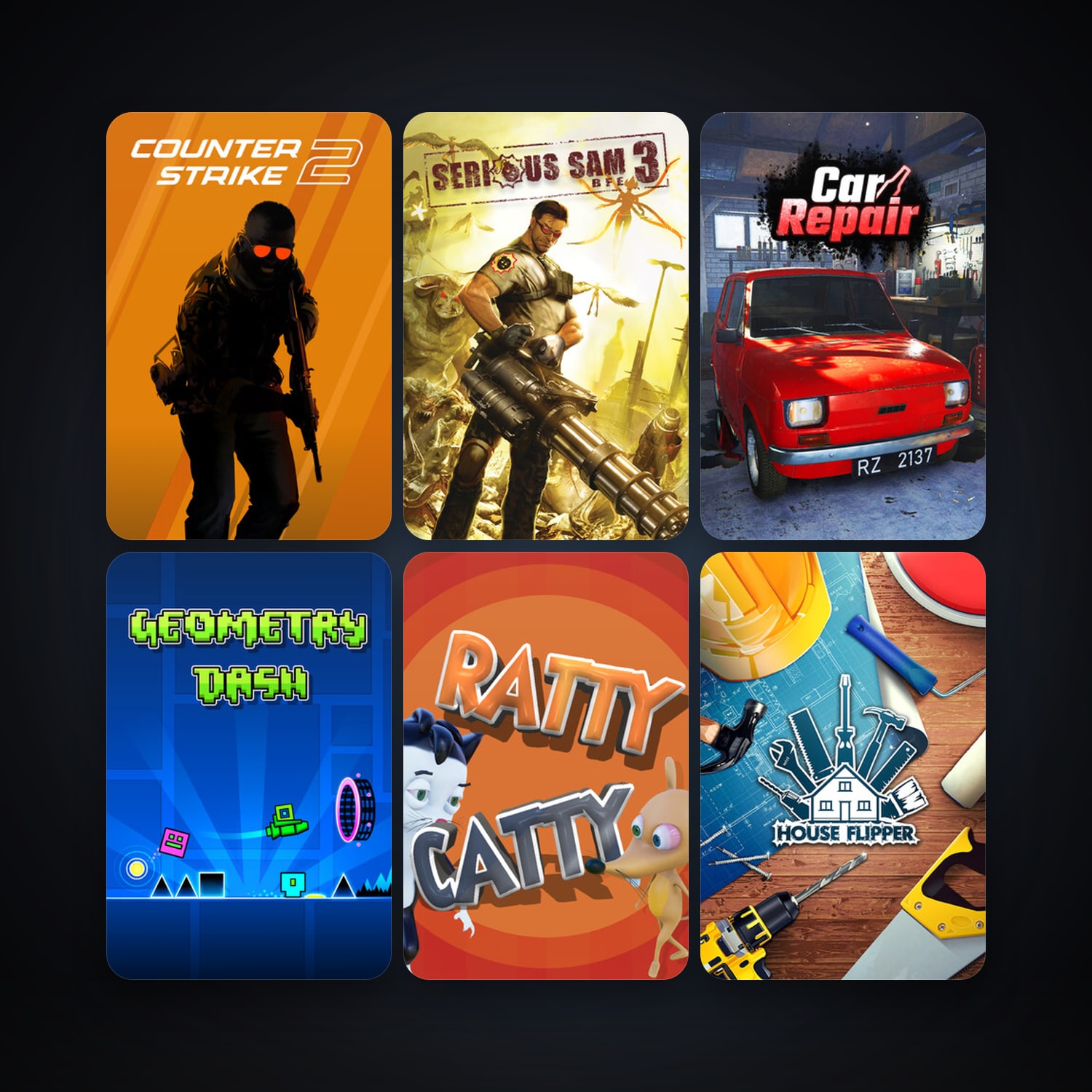 CS2 Prime + Serious Sam 3: BFE, 24 games, clean — HabibiAccounts