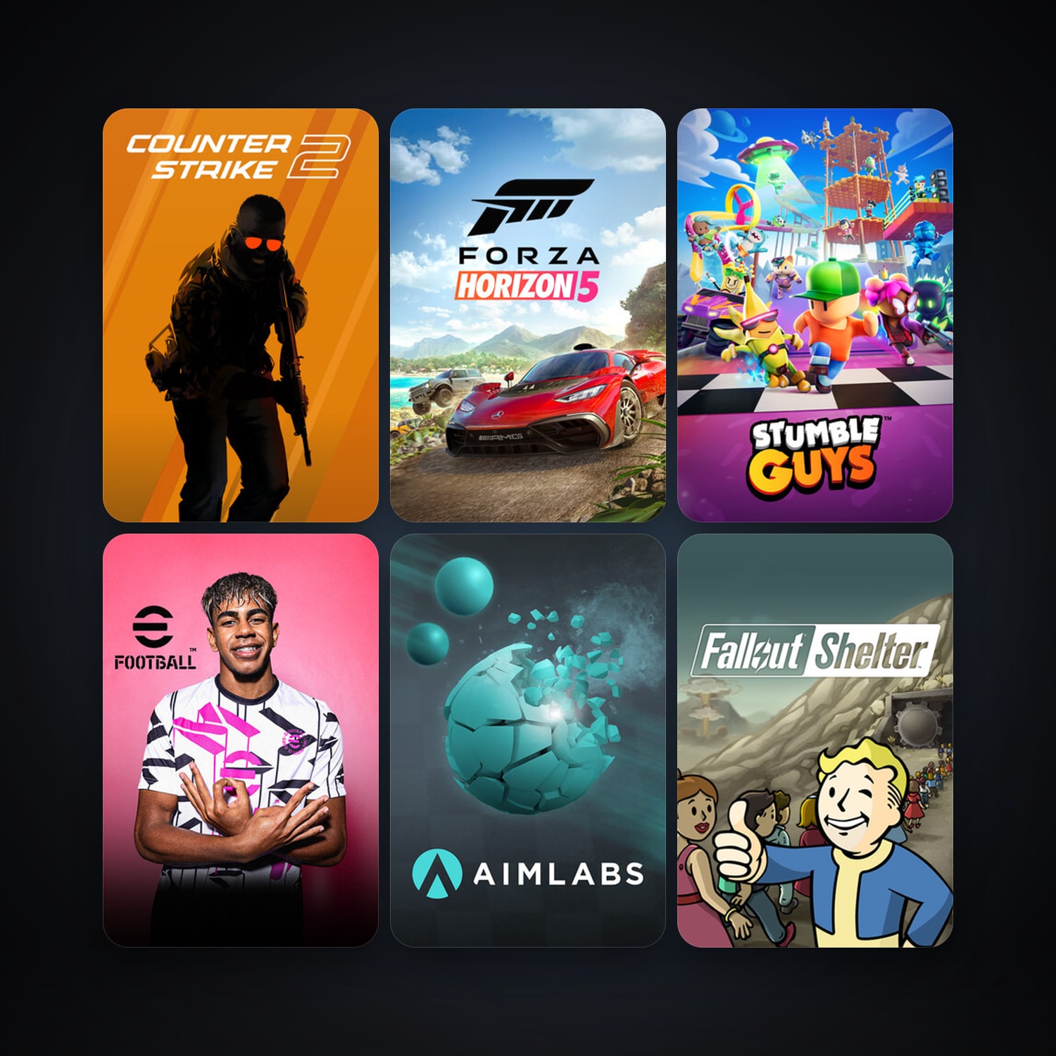 CS2 Prime + Fallout Shelter, 15 games, clean — HabibiAccounts