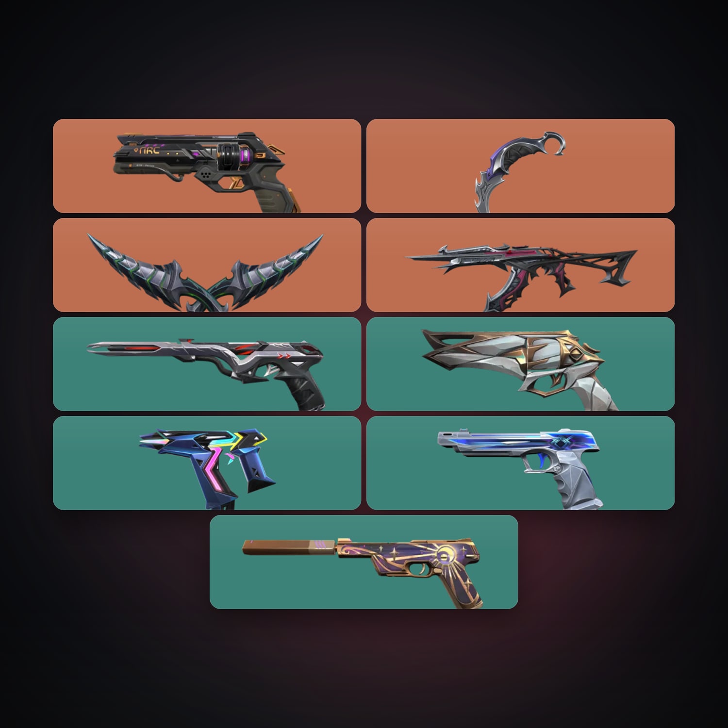 BR Gold 2 locker — 2 knives, 9 skins, lvl 134 — HabibiAccounts