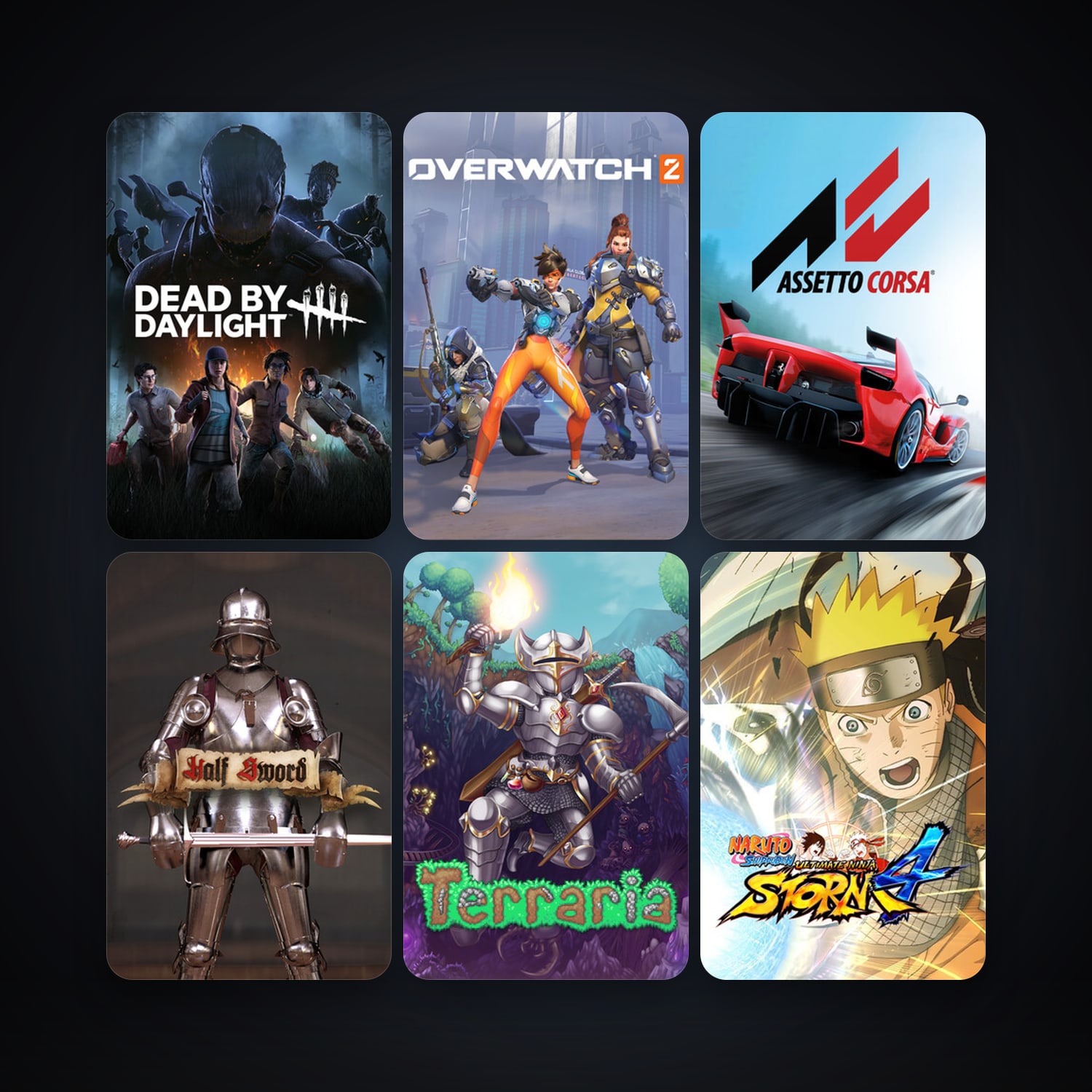 Terraria + Assetto Corsa, 77 games, clean — HabibiAccounts