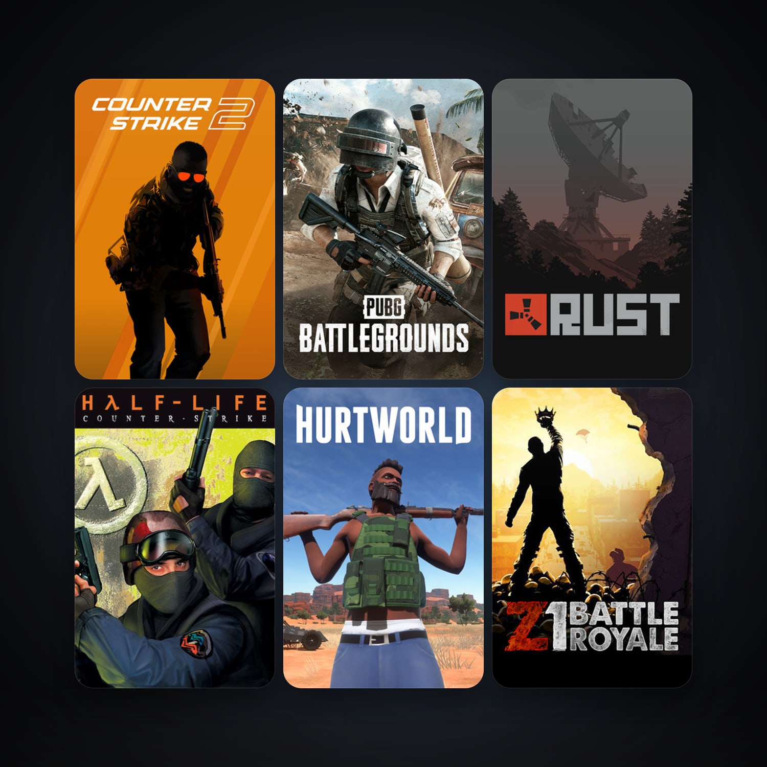 Counter-Strike + CS2 Prime, 73 games, Steam 100, clean — HabibiAccounts