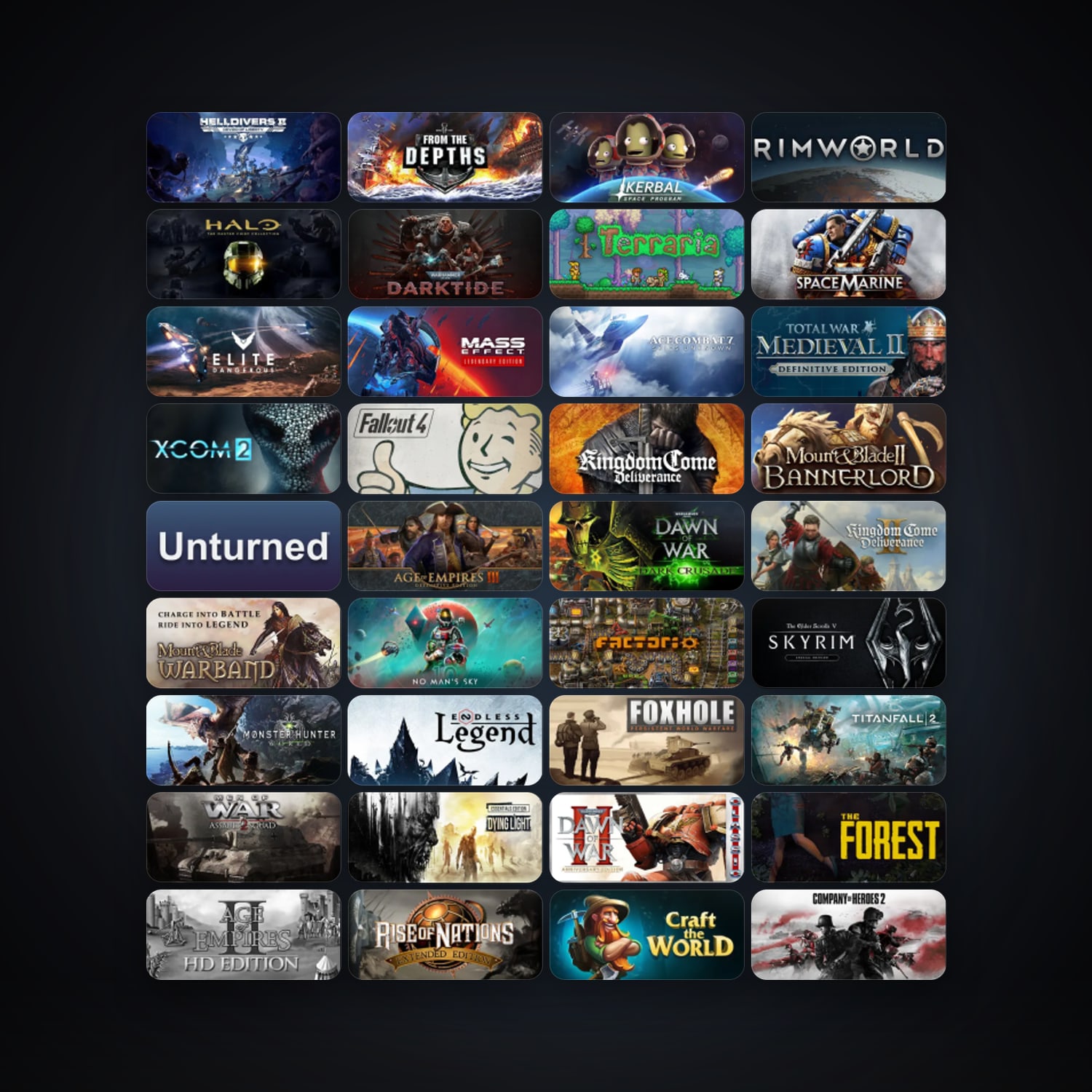 Steam 151 games, Steam 12, clean · 260595779 — HabibiAccounts