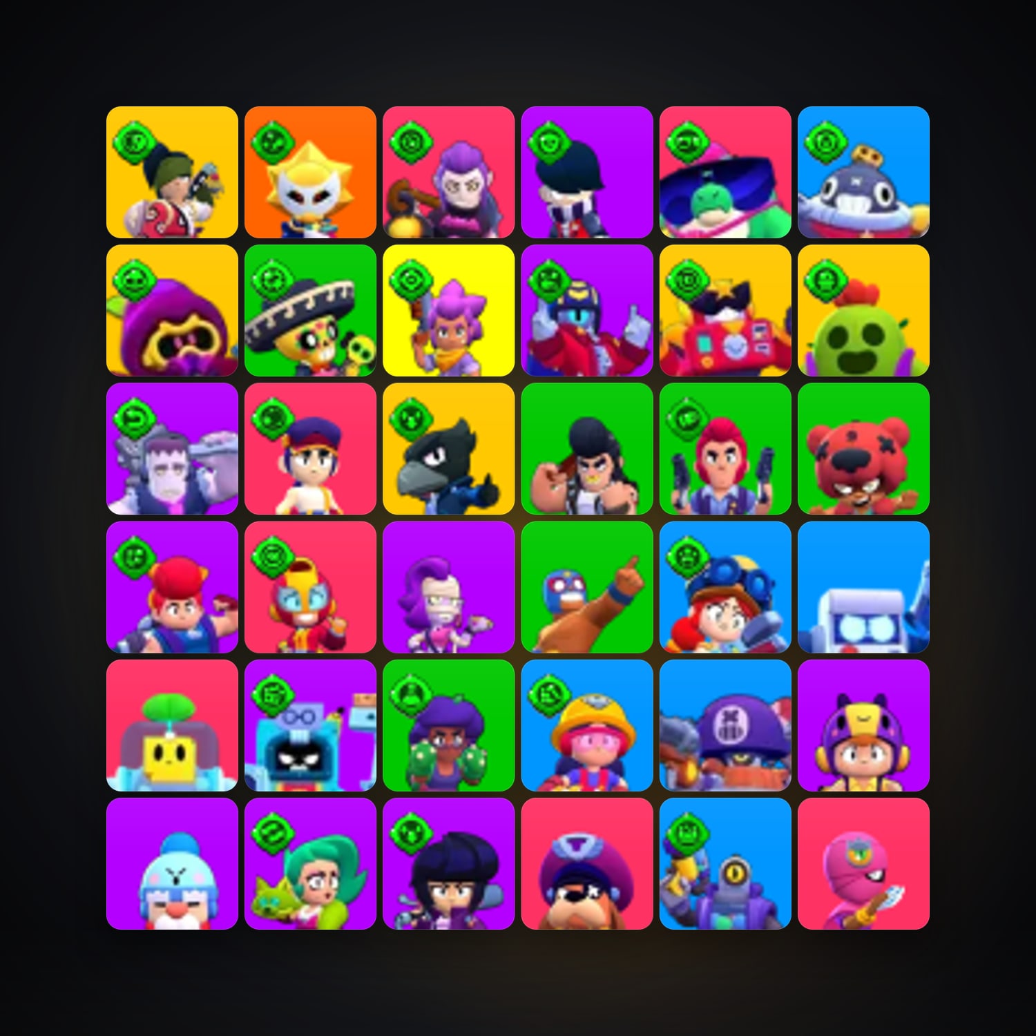 106 Brawlers | 39.3K Trophies — Supercell Account — HabibiAccounts
