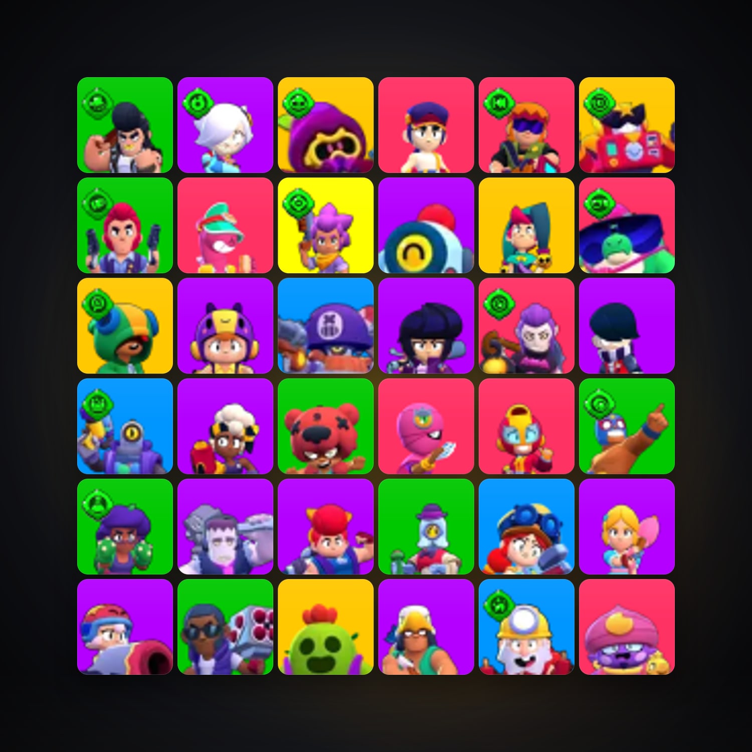 106 Brawlers | 39.4K Trophies — Supercell Account — HabibiAccounts