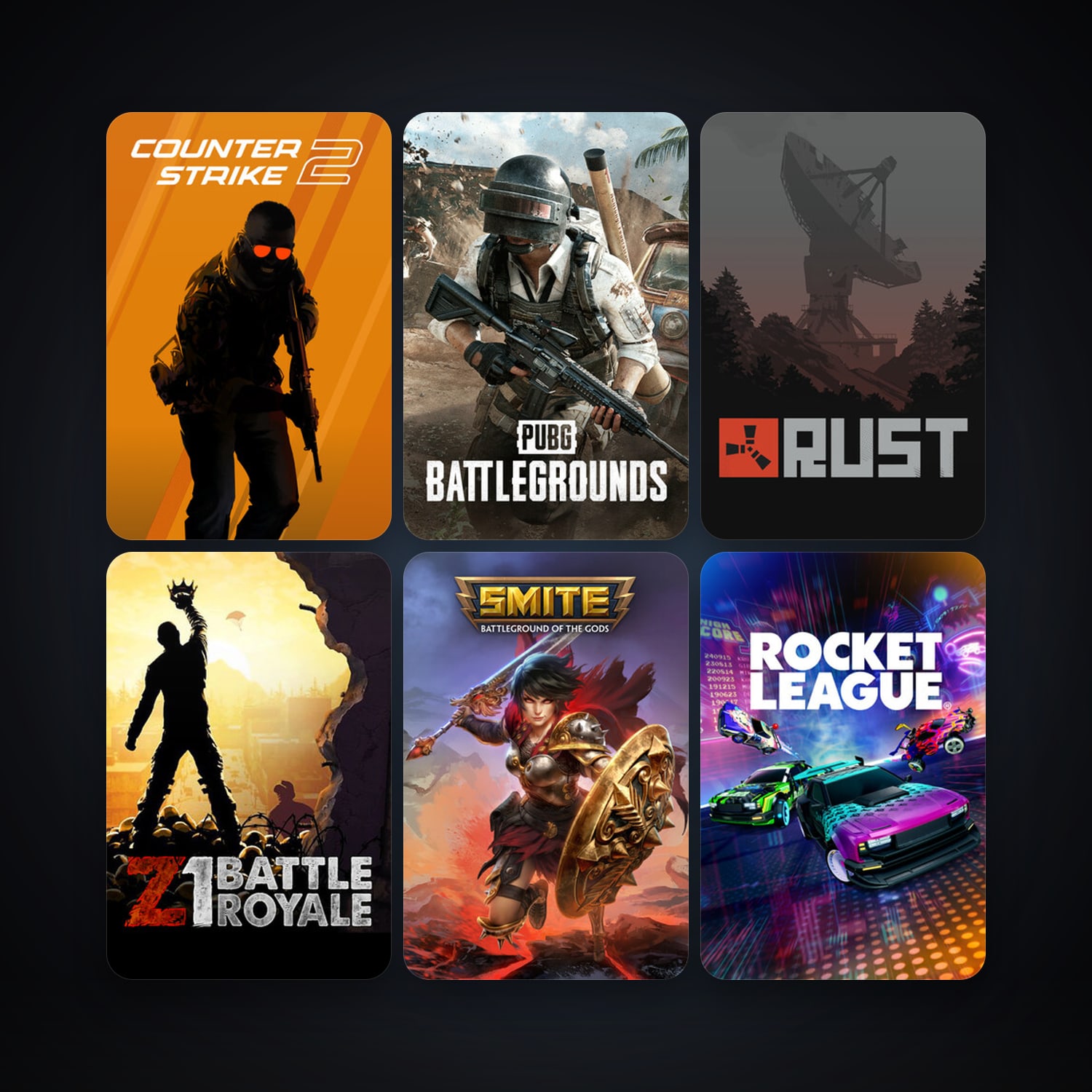 CS2 Prime + Rust, 66 games, Steam 11, clean — HabibiAccounts
