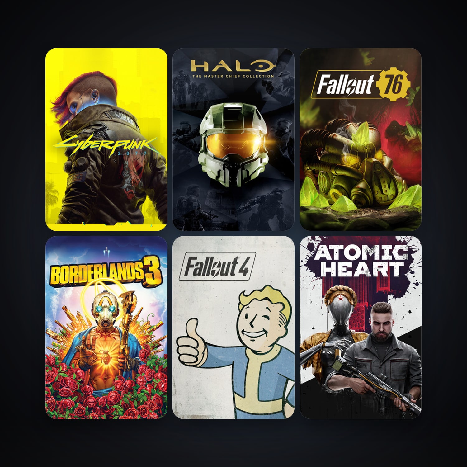 Borderlands 2 + Fallout 4, 113 games, clean — HabibiAccounts