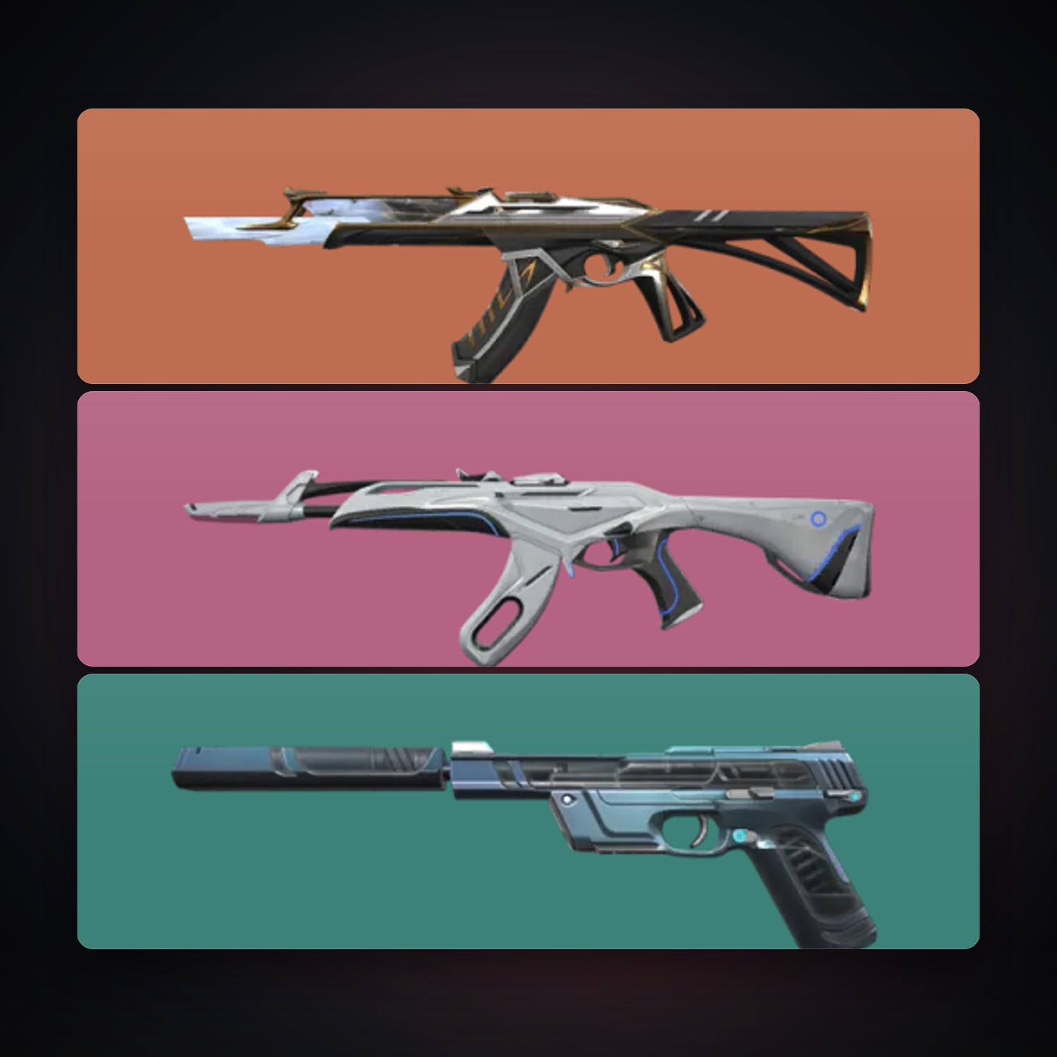 EU Silver 1 locker — 3 skins, lvl 94 — HabibiAccounts