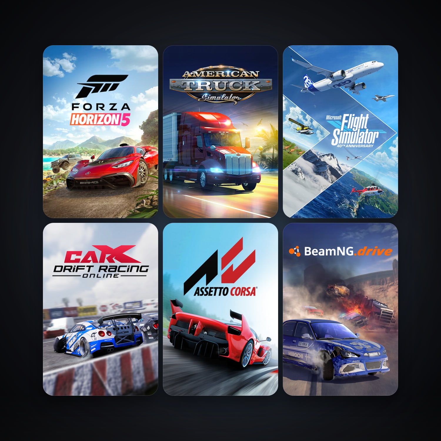 RaceRoom Racing Experience + DCS World Steam Edition, 27 games, clean — HabibiAccounts