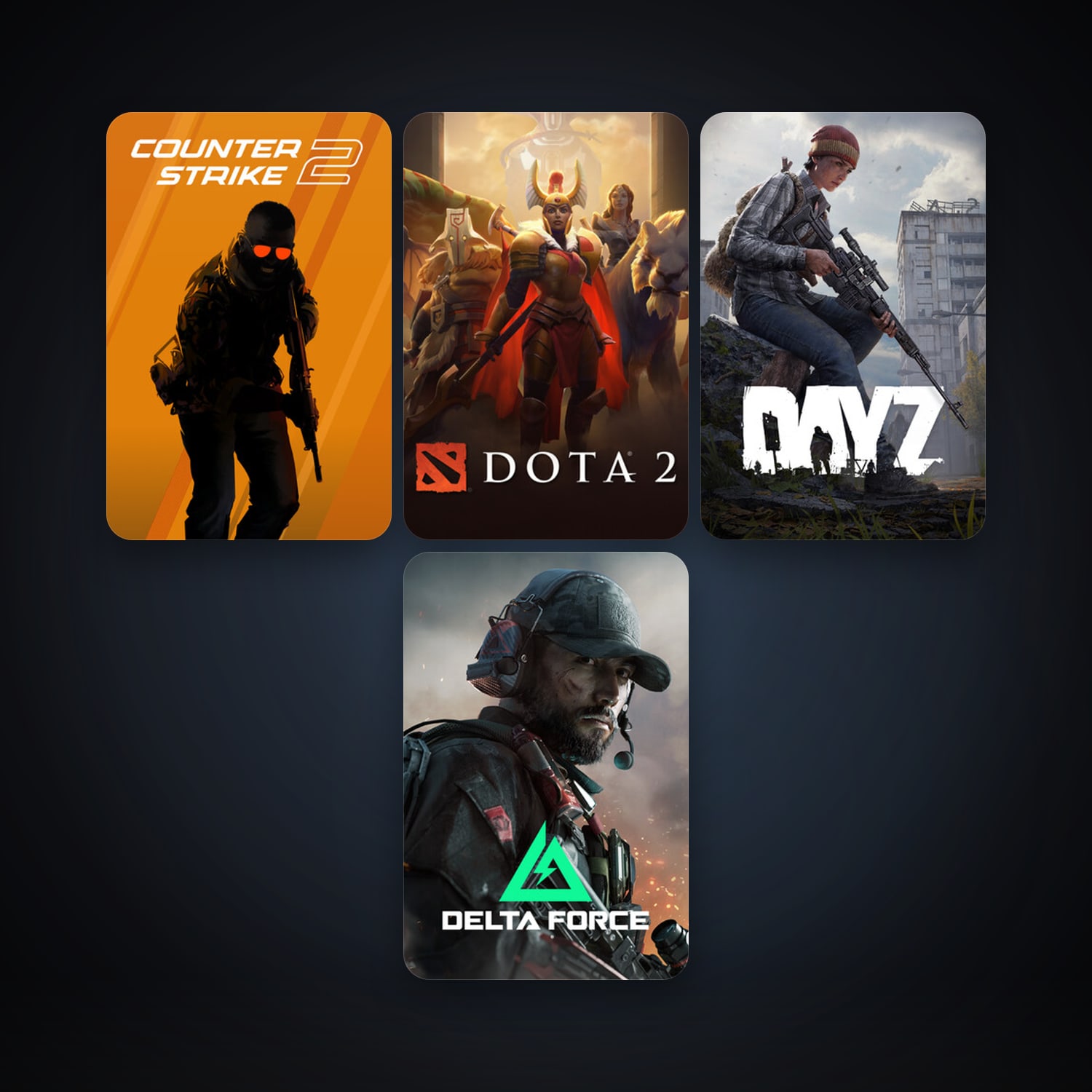 Dota 2 + CS2 Prime, 7 games, clean — HabibiAccounts
