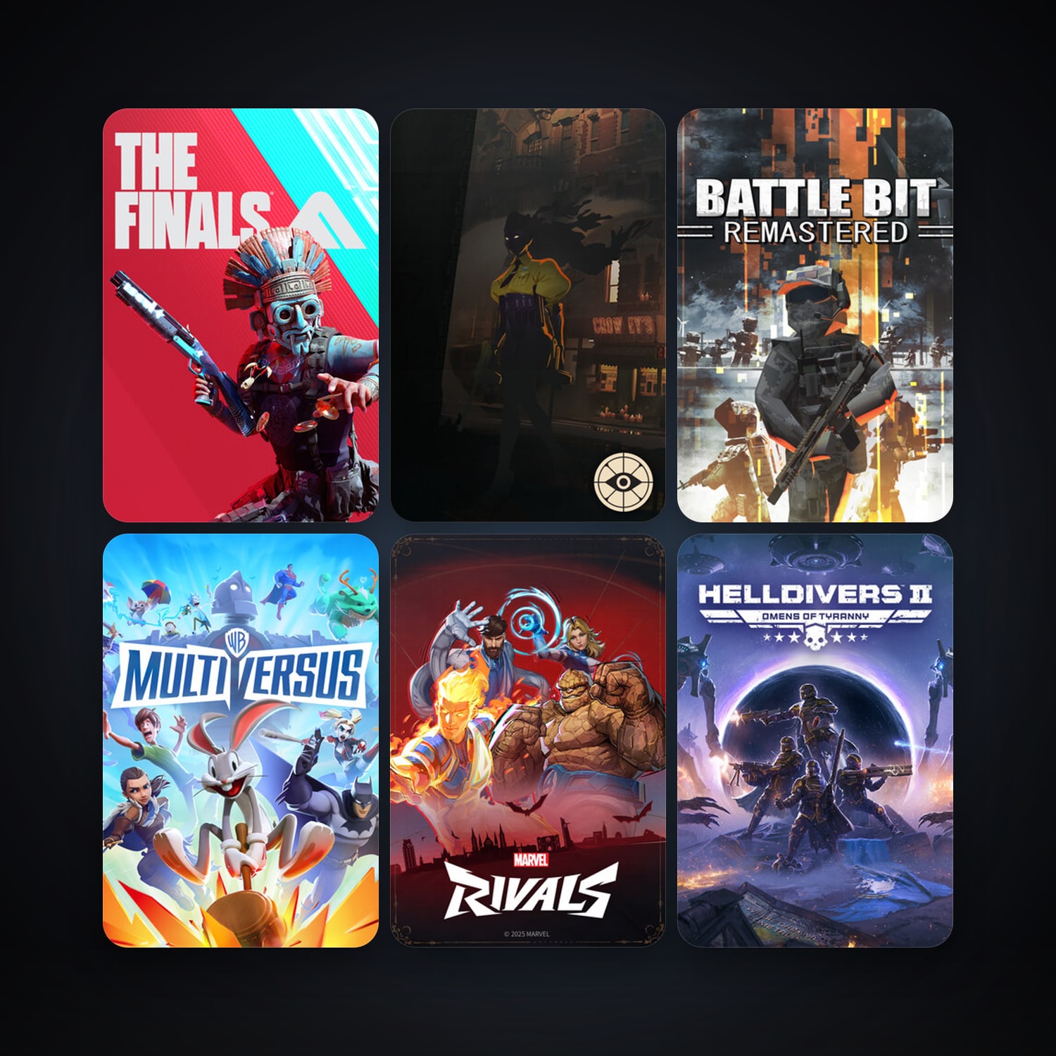 HELLDIVERS 2 + BattleBit Remastered, 103 games, clean — HabibiAccounts