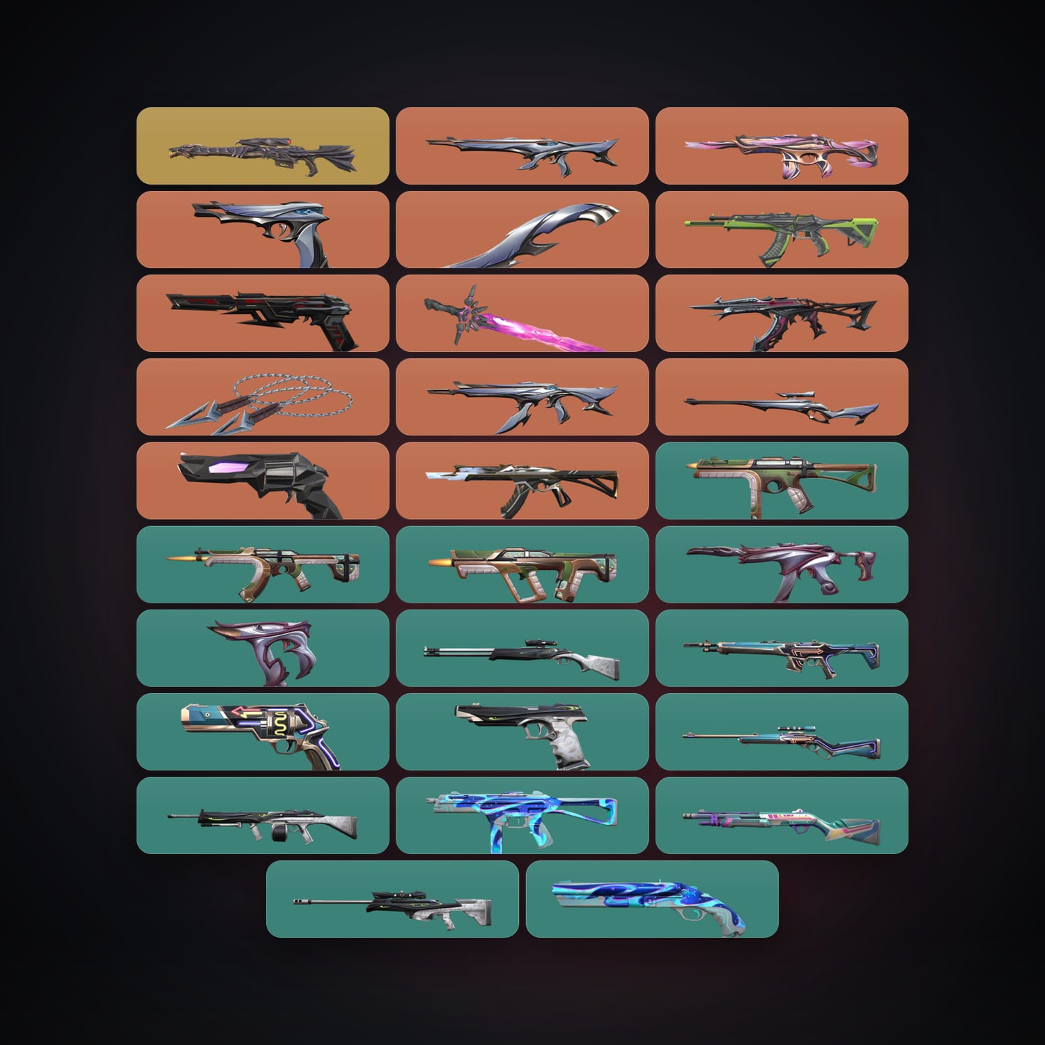 NA Iron 3 locker — 3 knives, 29 skins, lvl 36 — HabibiAccounts