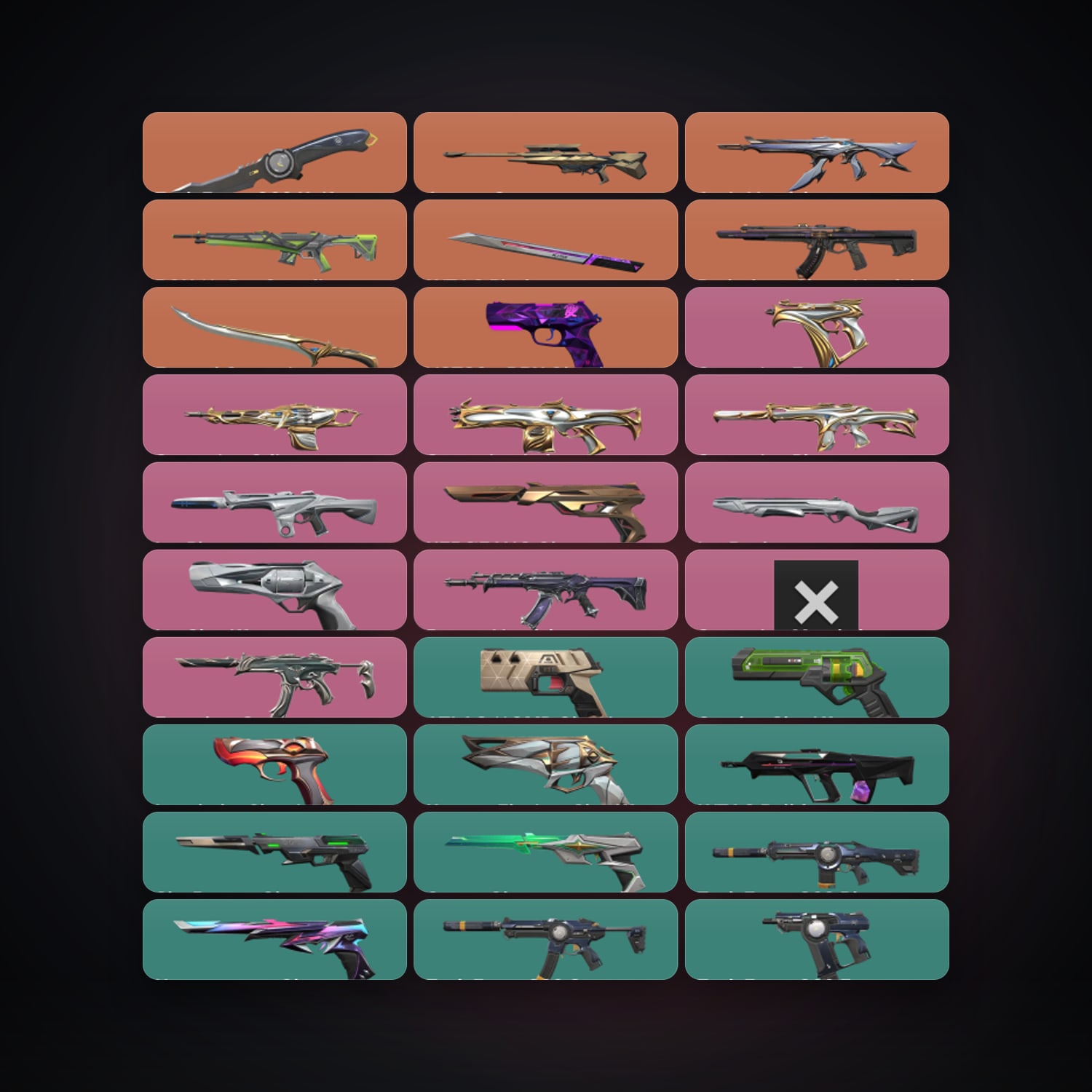 AP Diamond 3 locker — 3 knives, 87 skins, lvl 469 · 260606078 — HabibiAccounts
