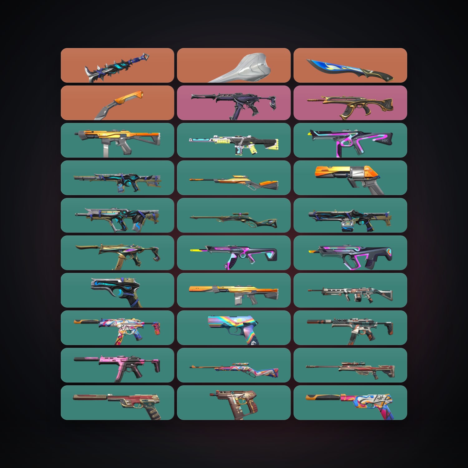 EU Silver 3 locker — 4 knives, 49 skins, lvl 66 — HabibiAccounts