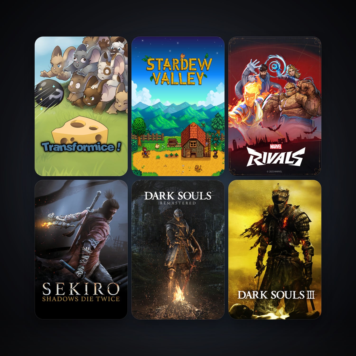 Transformice + DARK SOULS III, 72 games, clean — HabibiAccounts
