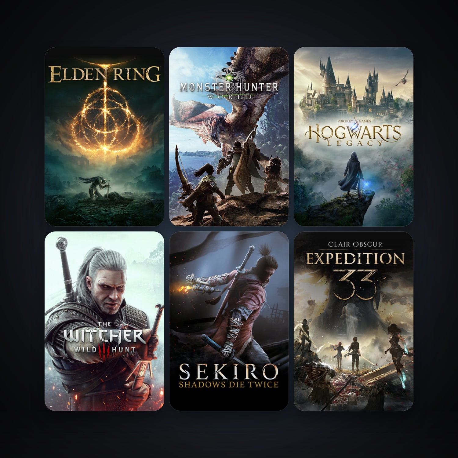 The Witcher 3: Wild Hunt + MONSTER HUNTER: WORLD, 68 games, Steam 14, clean — HabibiAccounts