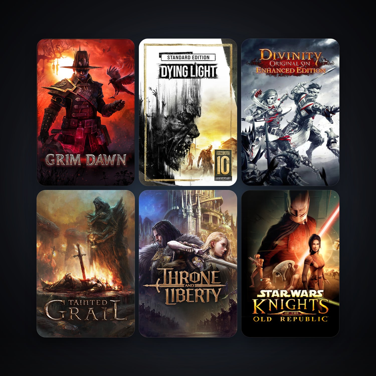 STAR WARS - Knights of the Old Republic + Lord of the Rings: War in the North, 32 games, clean — HabibiAccounts