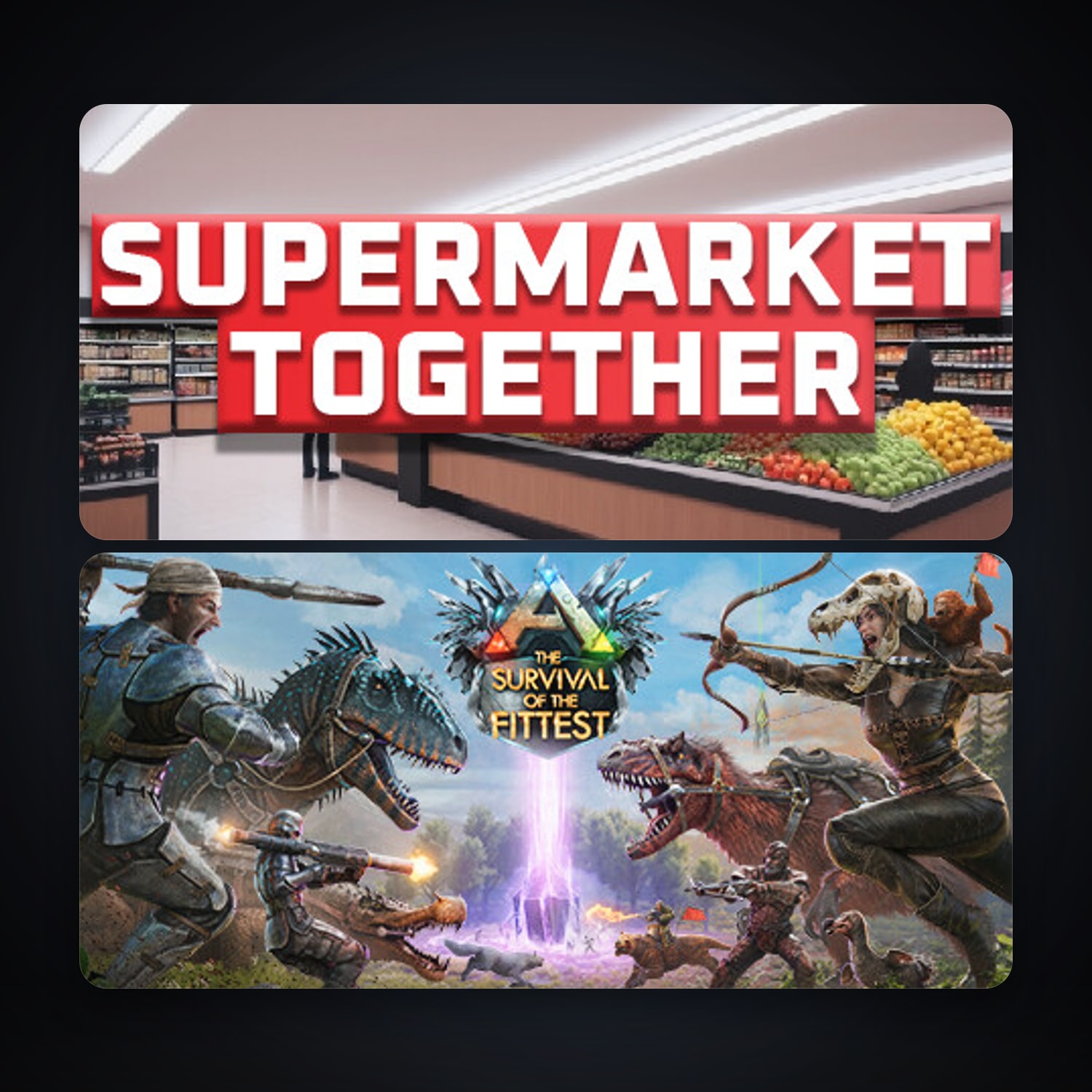 Free CS2 (No Prime) + ARK: The Survival Of The Fittest, 6 games, clean — HabibiAccounts