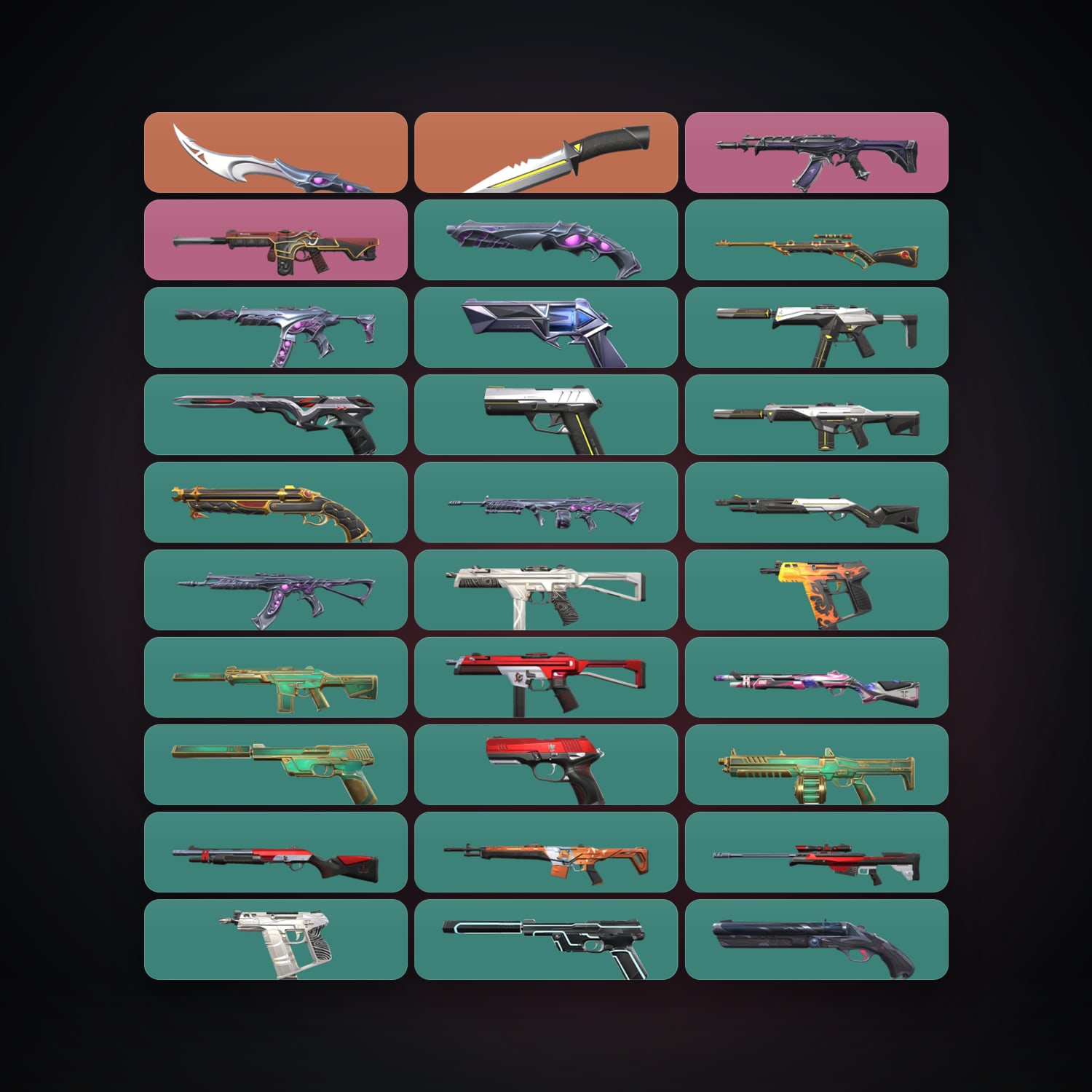 BR Silver 1 locker — 2 knives, 40 skins, lvl 146 — HabibiAccounts