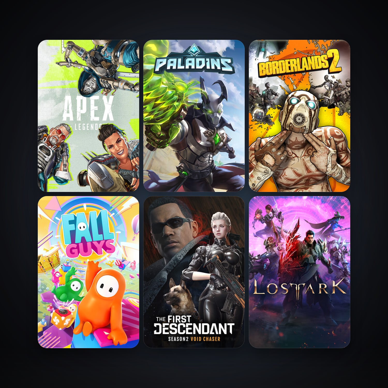 Garry's Mod + Borderlands 2, 32 games, clean — HabibiAccounts