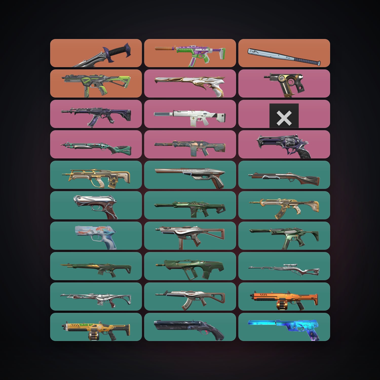 EU Plat 1 locker — 2 knives, 46 skins, lvl 78 — HabibiAccounts