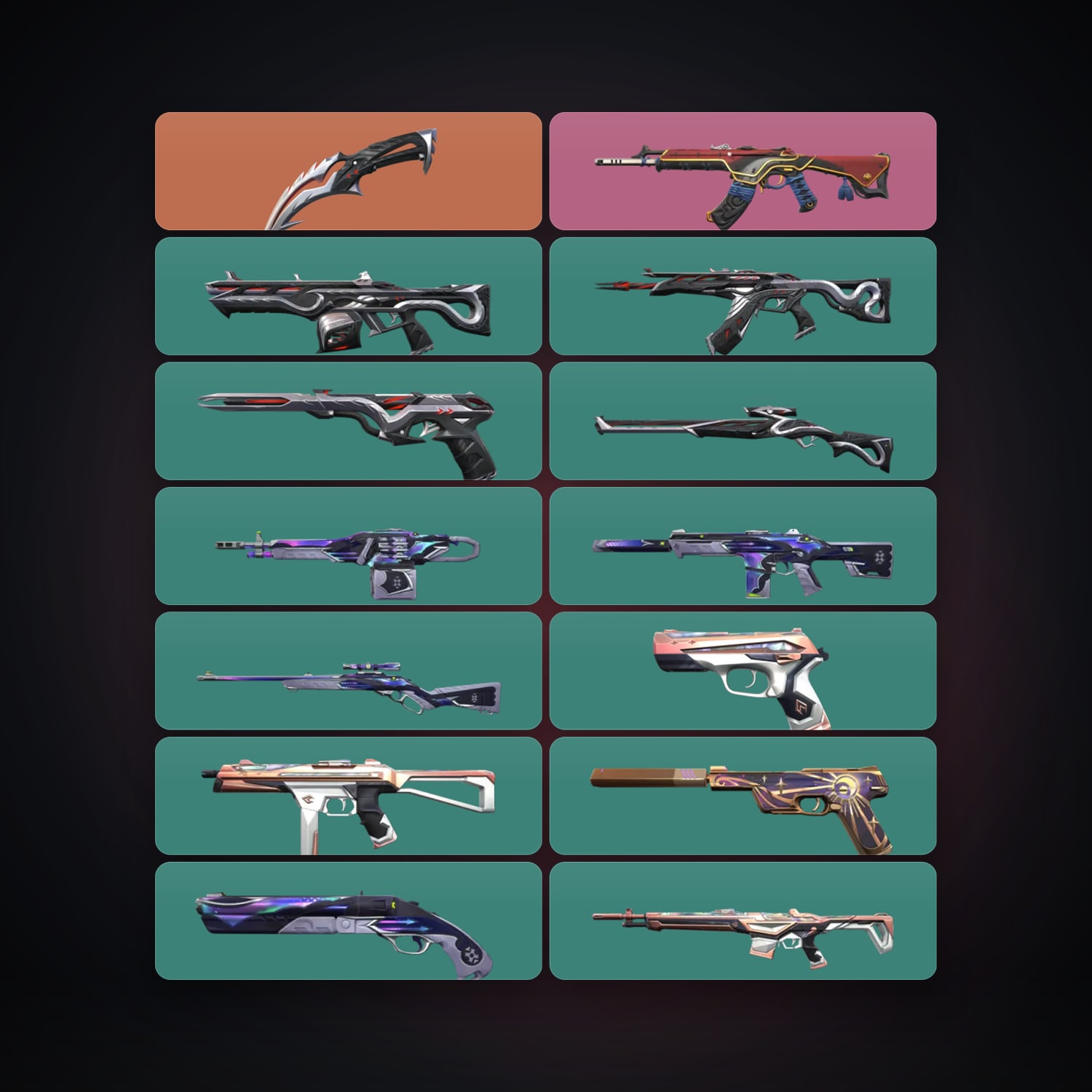 LA Bronze 1 locker — 1 knives, 14 skins, lvl 65 — HabibiAccounts