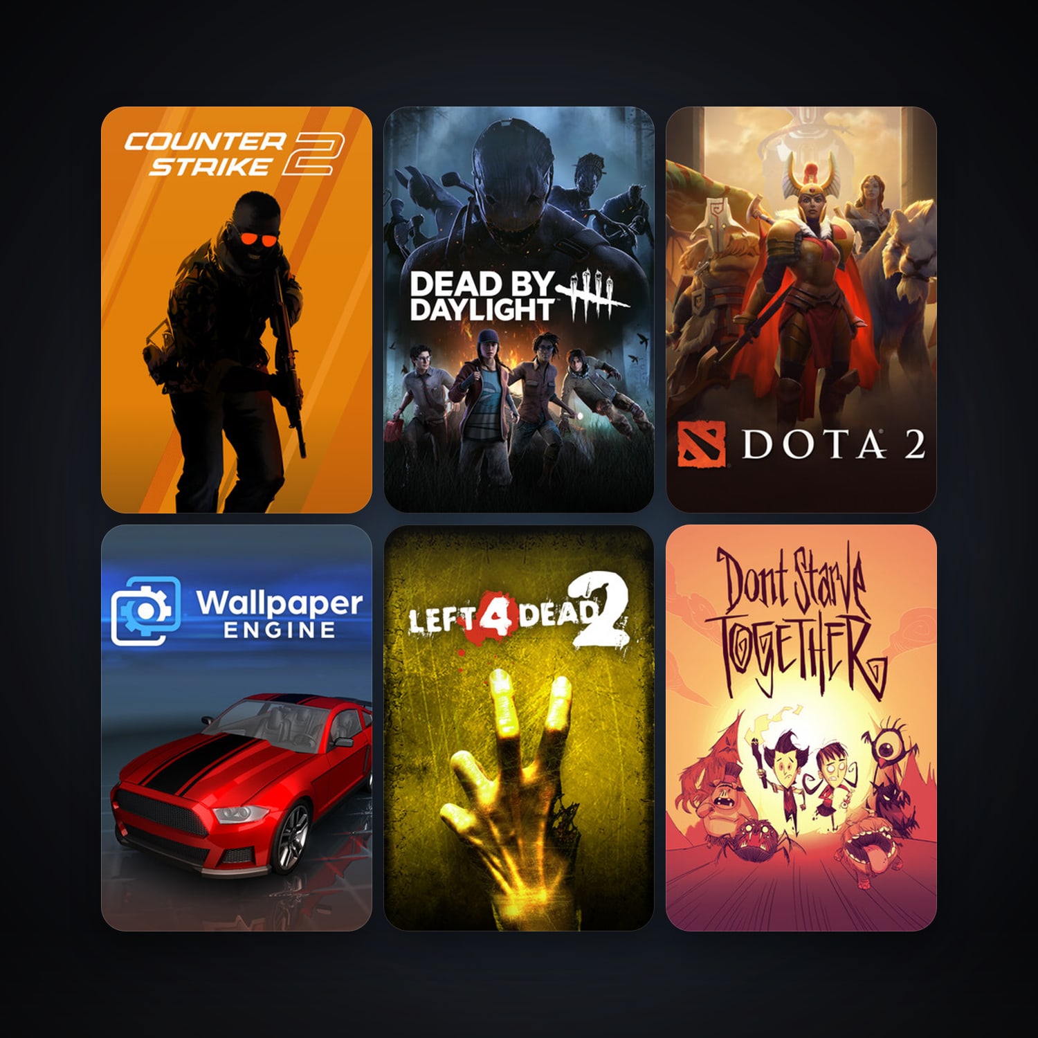 Left 4 Dead 2 + Dota 2, 43 games, clean — HabibiAccounts
