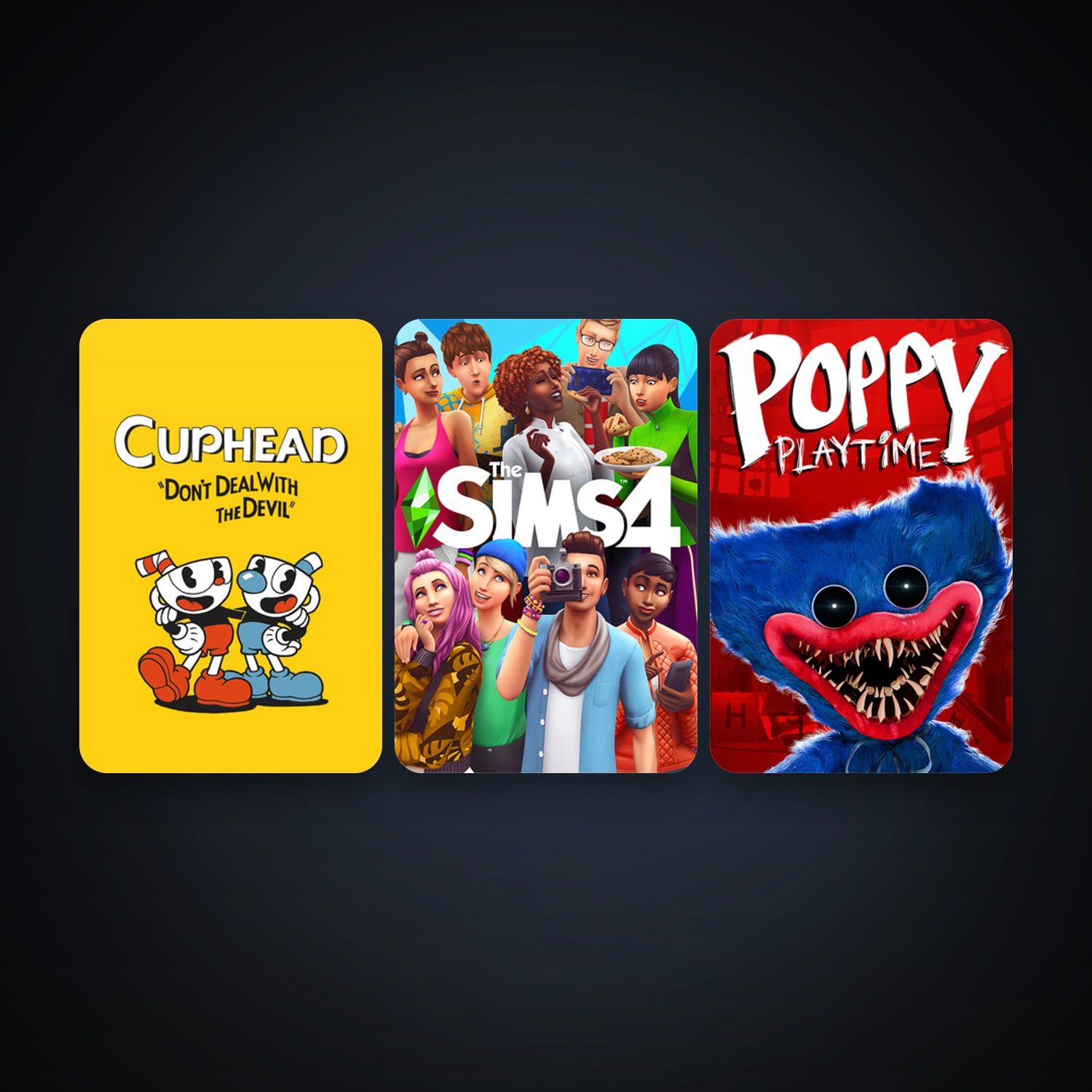 Cuphead + The Sims 4, 5 games, clean — HabibiAccounts
