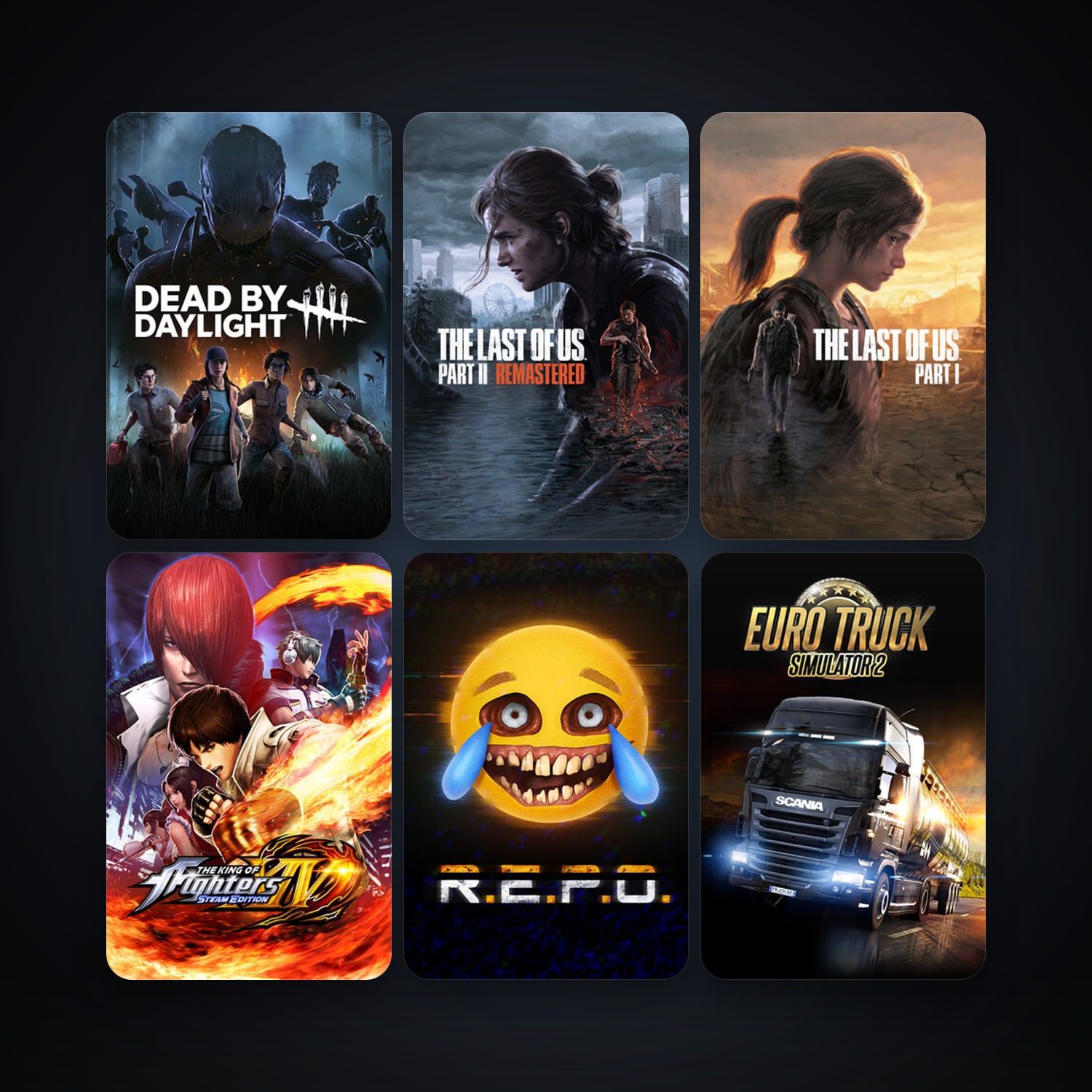Euro Truck Simulator 2 + Dead by Daylight, 25 games, clean — HabibiAccounts