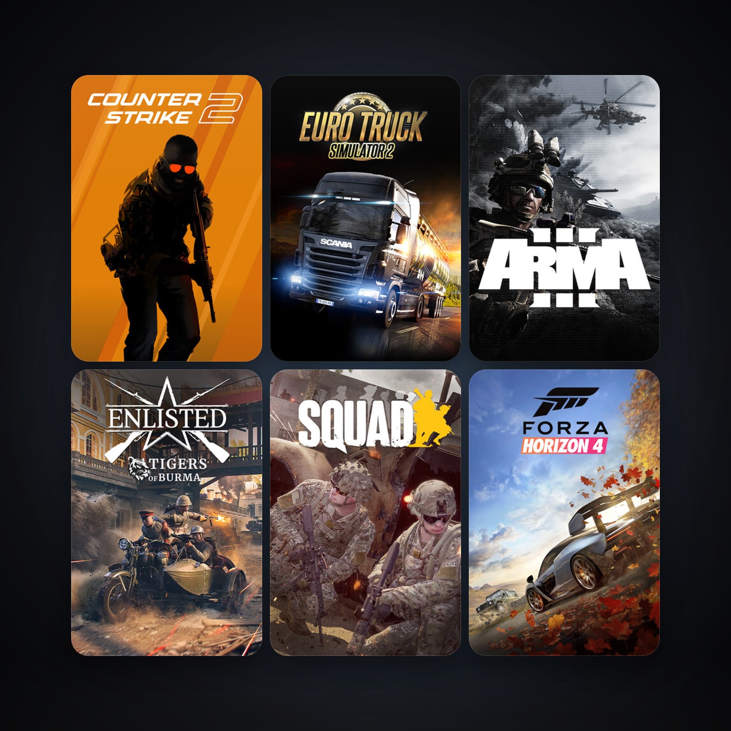 CS2 Prime + Arma 3, 62 games, Steam 10, clean — HabibiAccounts