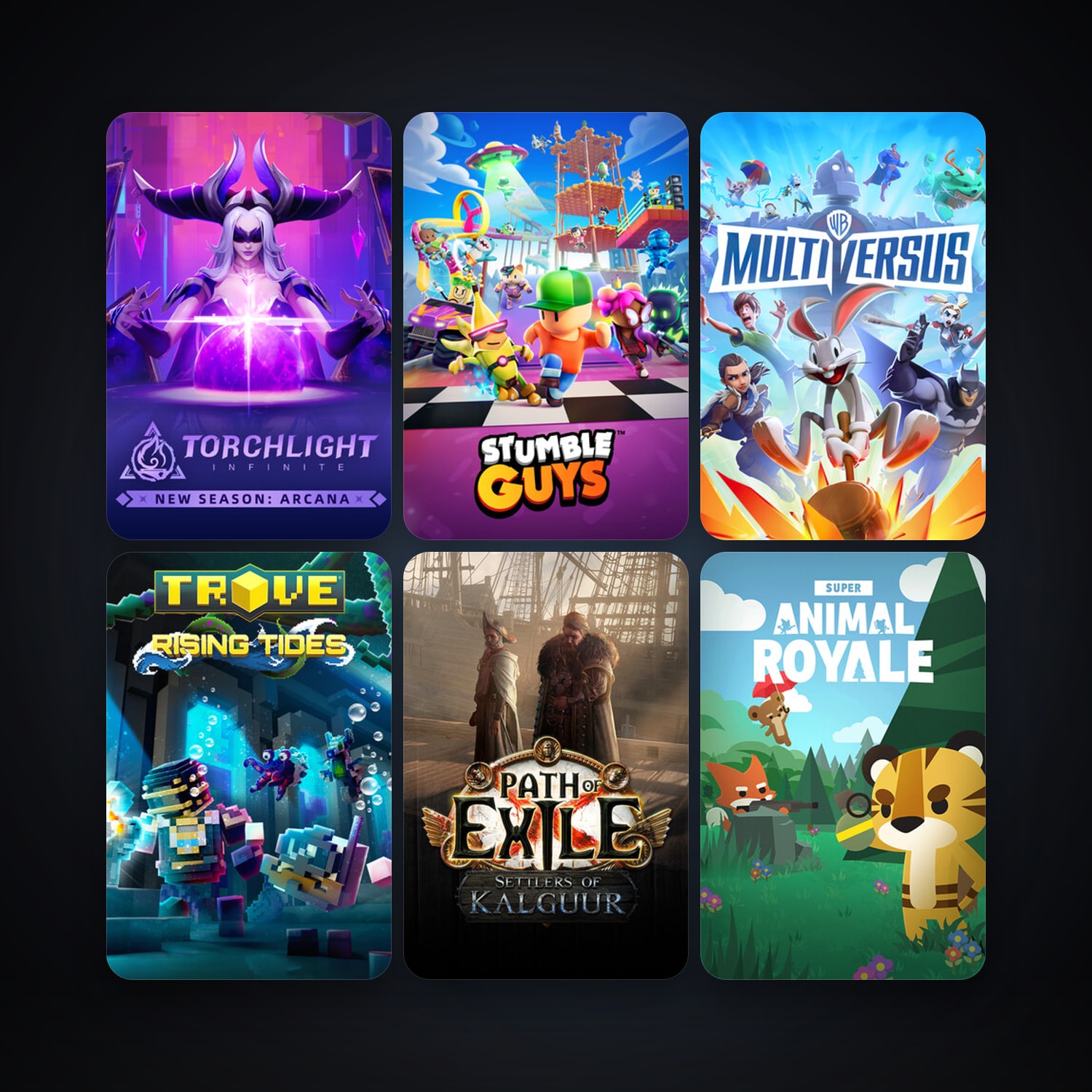 Neverwinter + Path of Exile, 24 games, clean — HabibiAccounts