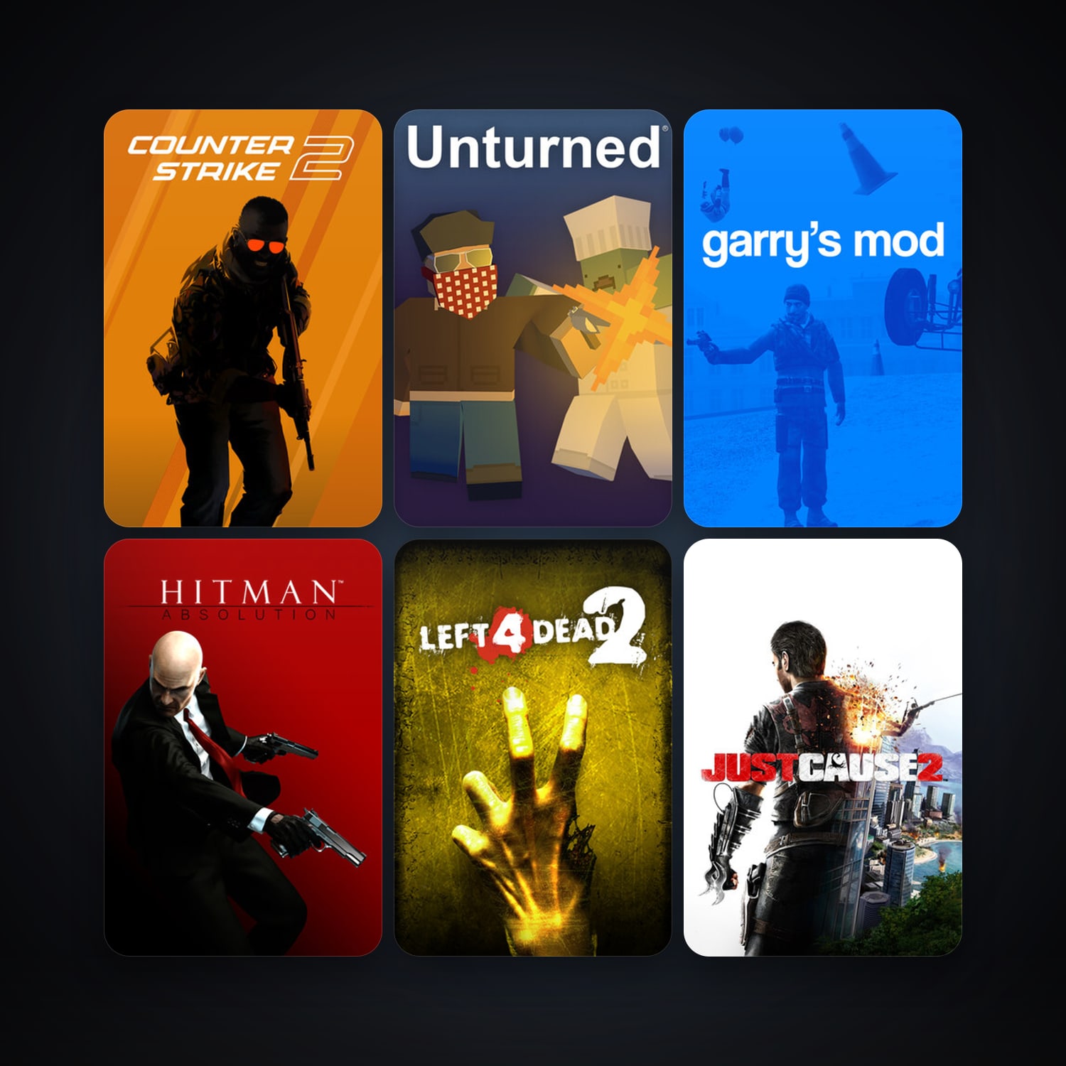 Left 4 Dead 2 + CS2 Prime, 108 games, Steam 49, clean — HabibiAccounts
