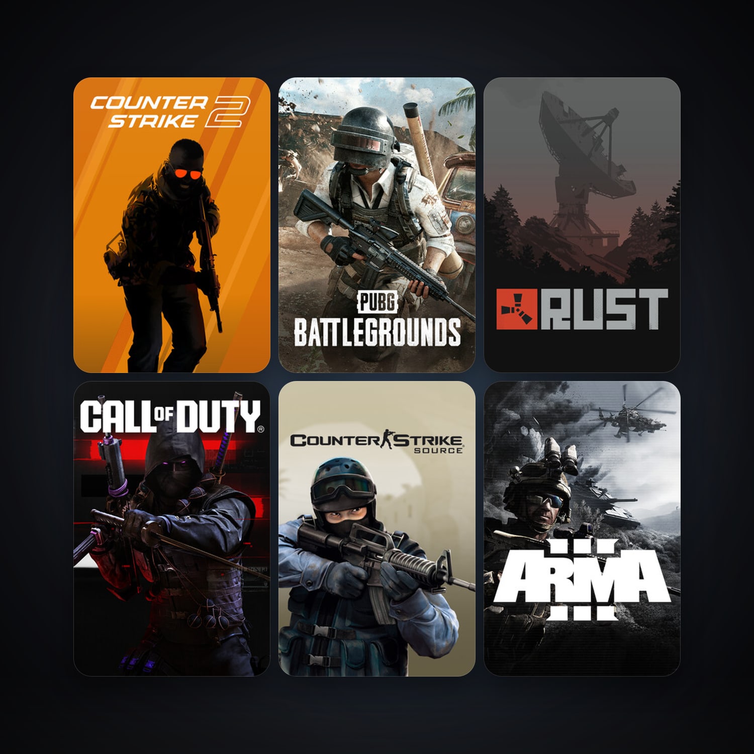 Counter-Strike: Source + CS2 Prime, 56 games, Steam 10, clean — HabibiAccounts