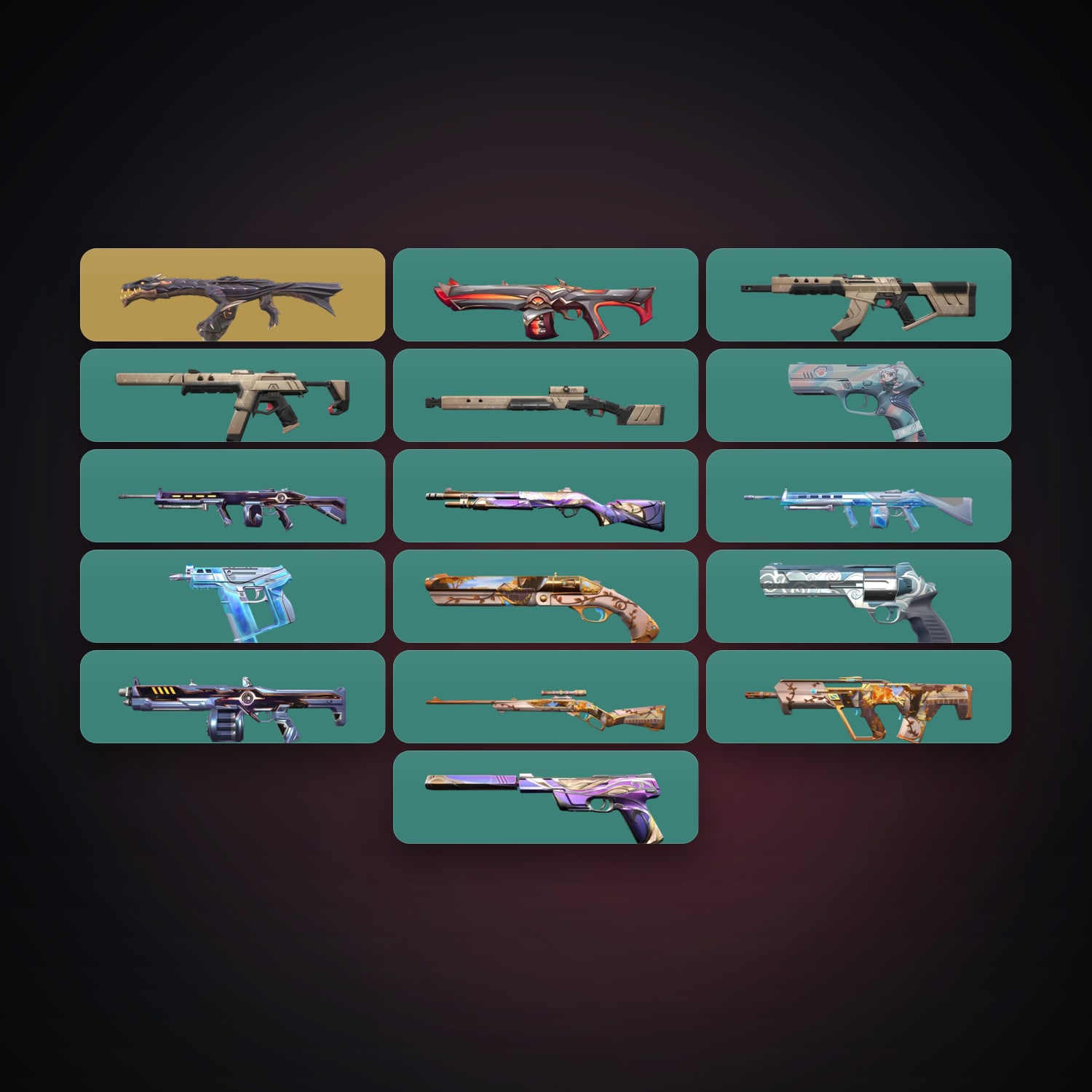 EU Bronze 2 locker — 17 skins, lvl 68 — HabibiAccounts