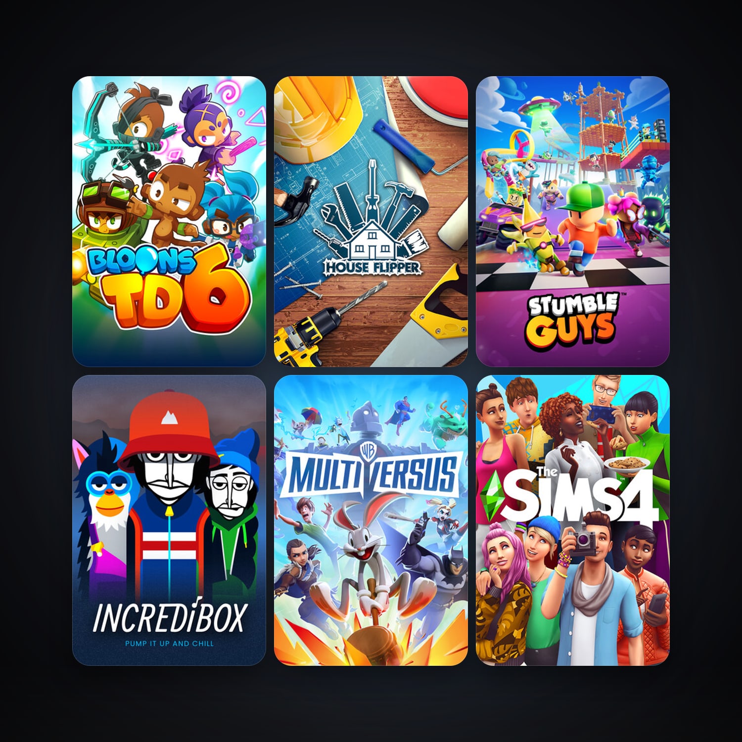 Five Nights at Freddy's 3 + House Flipper, 21 games, clean — HabibiAccounts