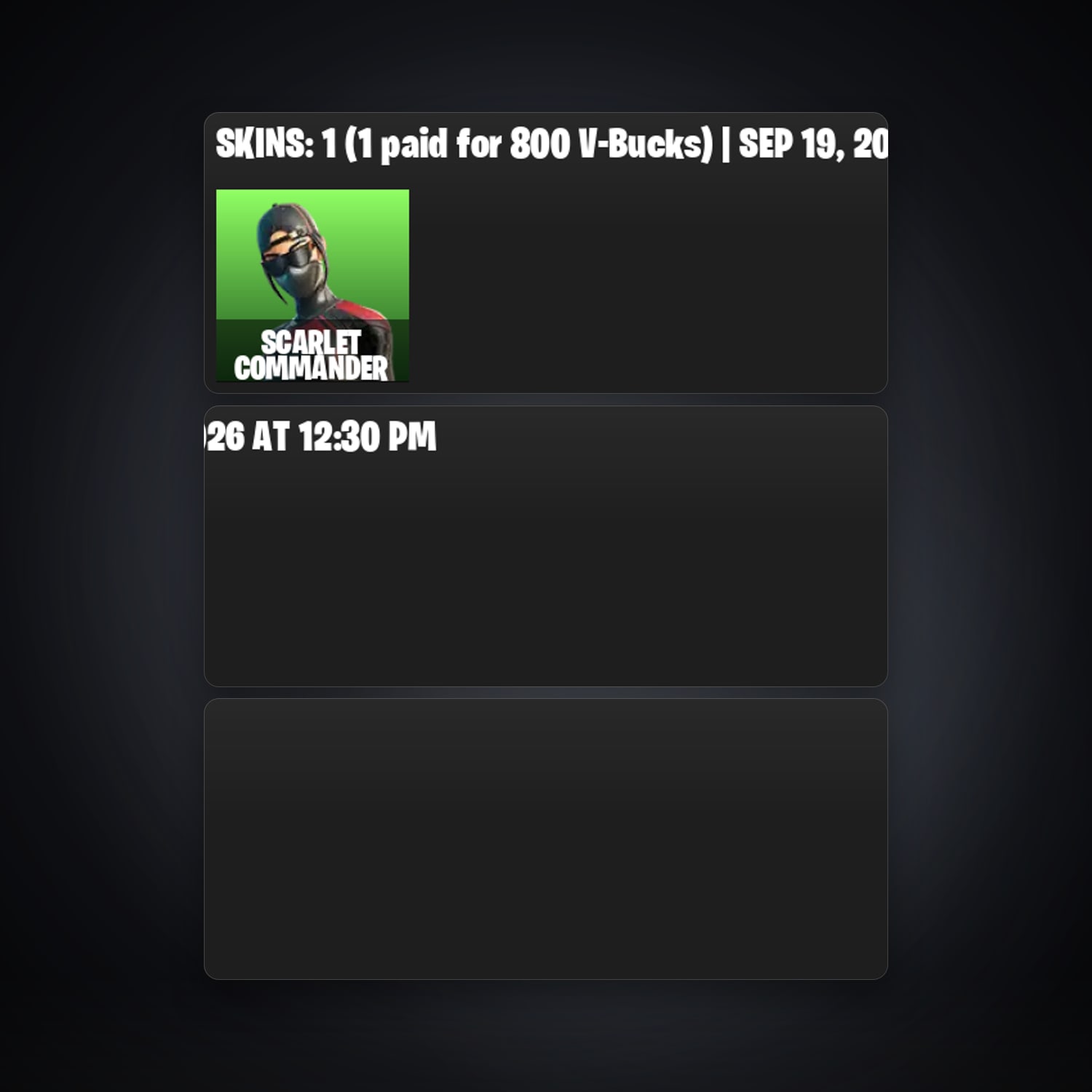 Epic — 26 games — HabibiAccounts