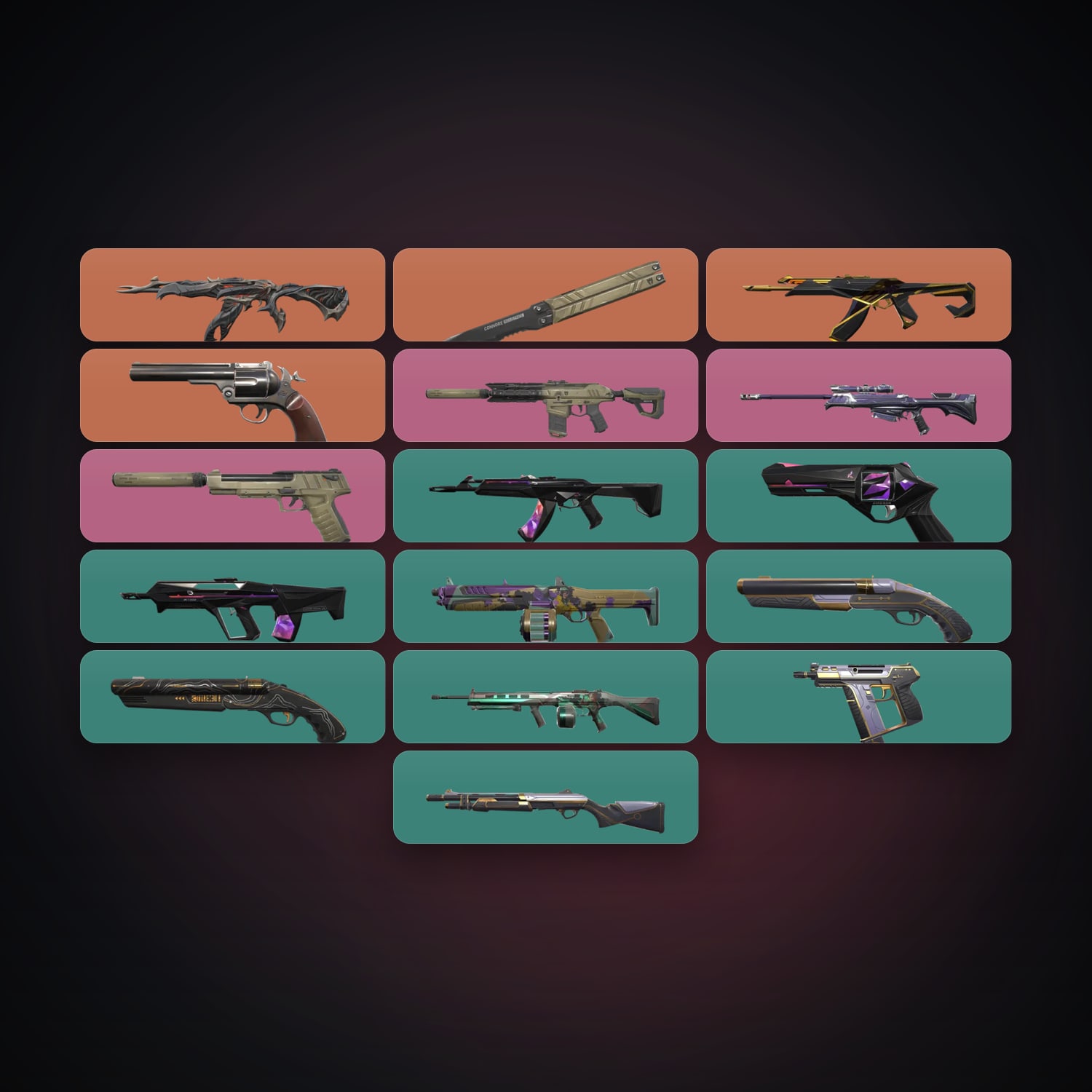 NA Silver 1 locker — 1 knives, 16 skins, lvl 45 — HabibiAccounts