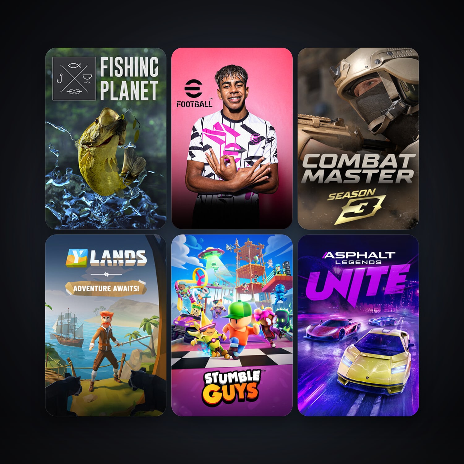 Ylands + Fishing Planet, 25 games, clean — HabibiAccounts
