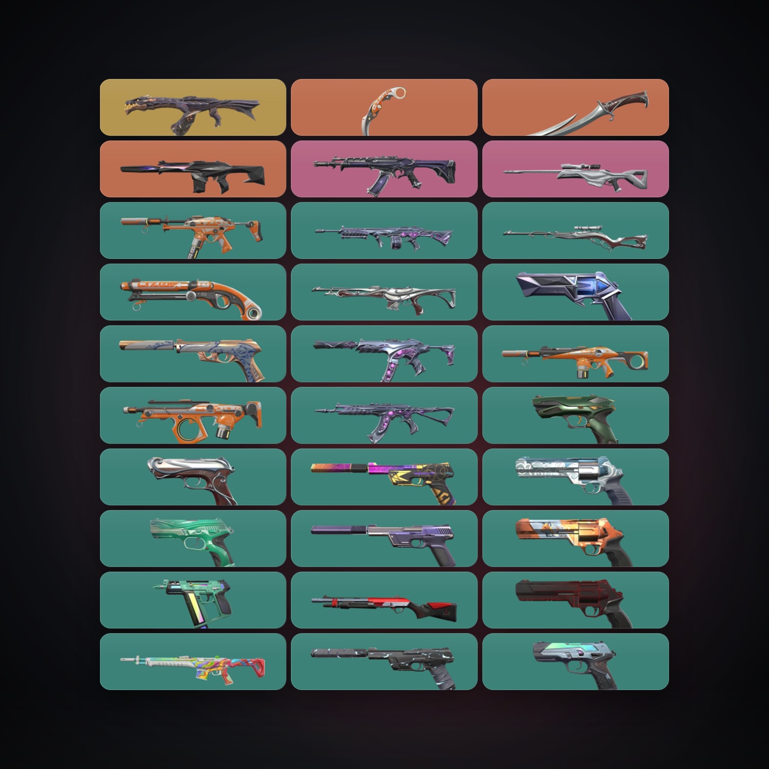 AP Iron 3 locker — 2 knives, 61 skins, lvl 317 — HabibiAccounts