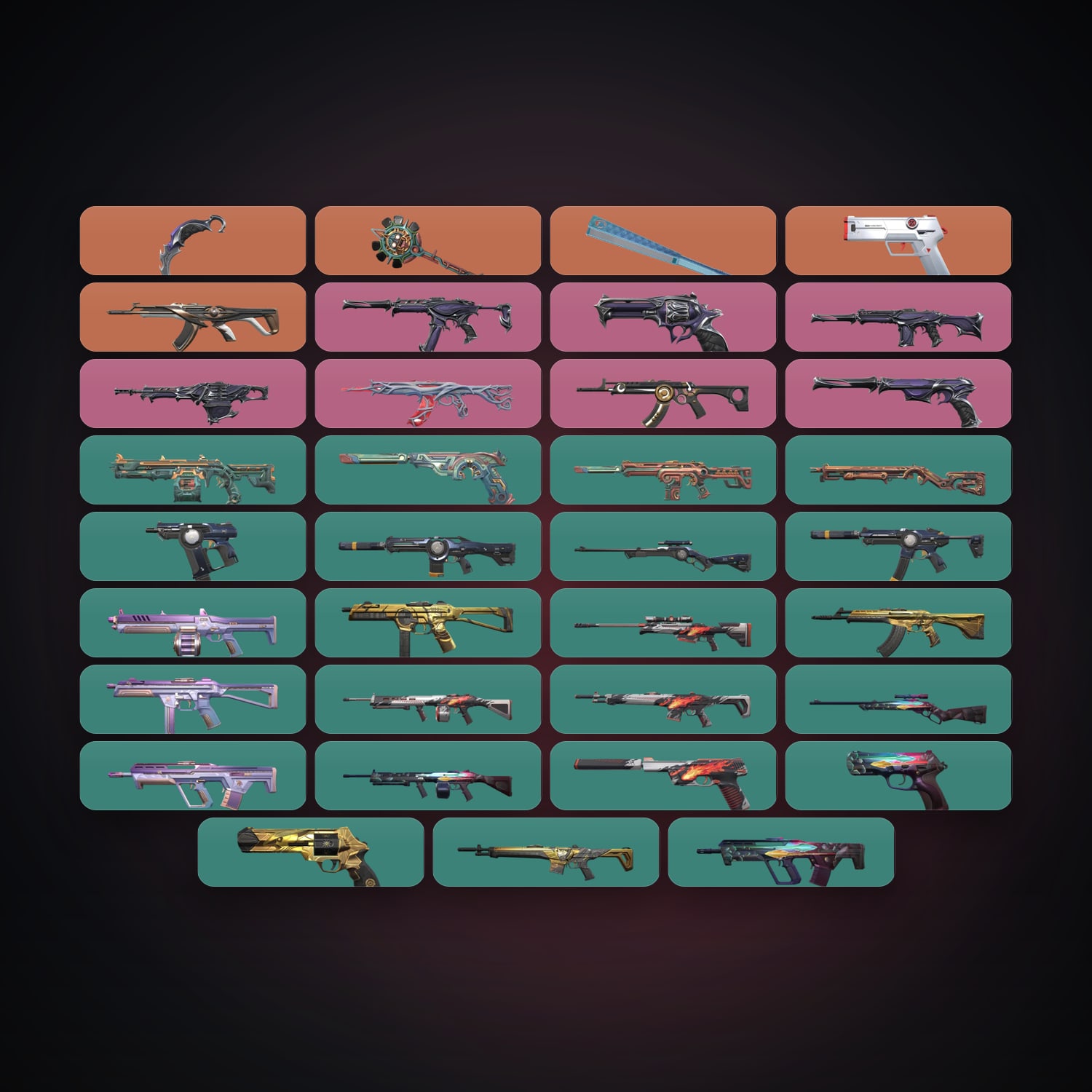 EU Bronze 3 locker — 3 knives, 35 skins, lvl 54 — HabibiAccounts