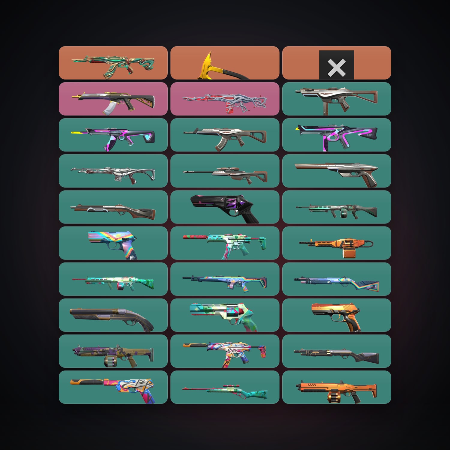 NA Bronze 3 locker — 2 knives, 30 skins, lvl 26 — HabibiAccounts