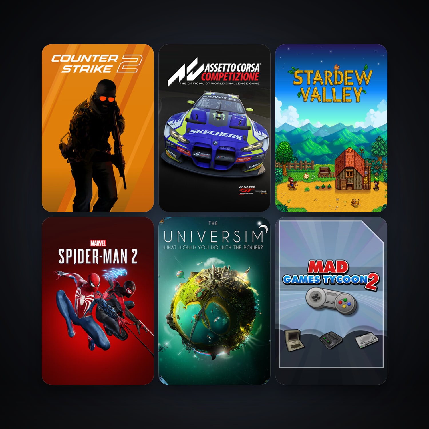 CS2 Prime + Cities: Skylines, 158 games, Steam 14, clean — HabibiAccounts