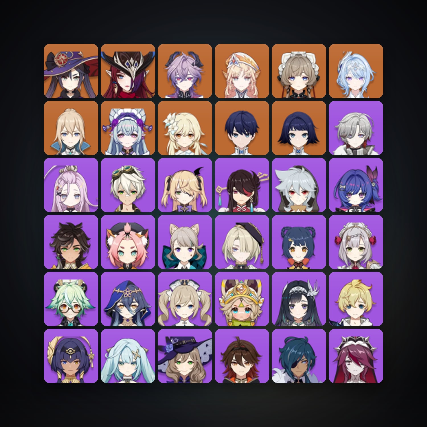 Genshin Impact | AR 56 | 49 Chars | 8× 5★ — Genshin / miHoYo Account — HabibiAccounts