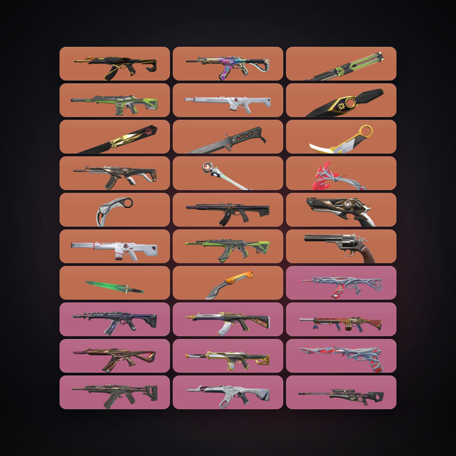 EU Bronze 3 locker — 10 knives, 113 skins, lvl 112 — HabibiAccounts