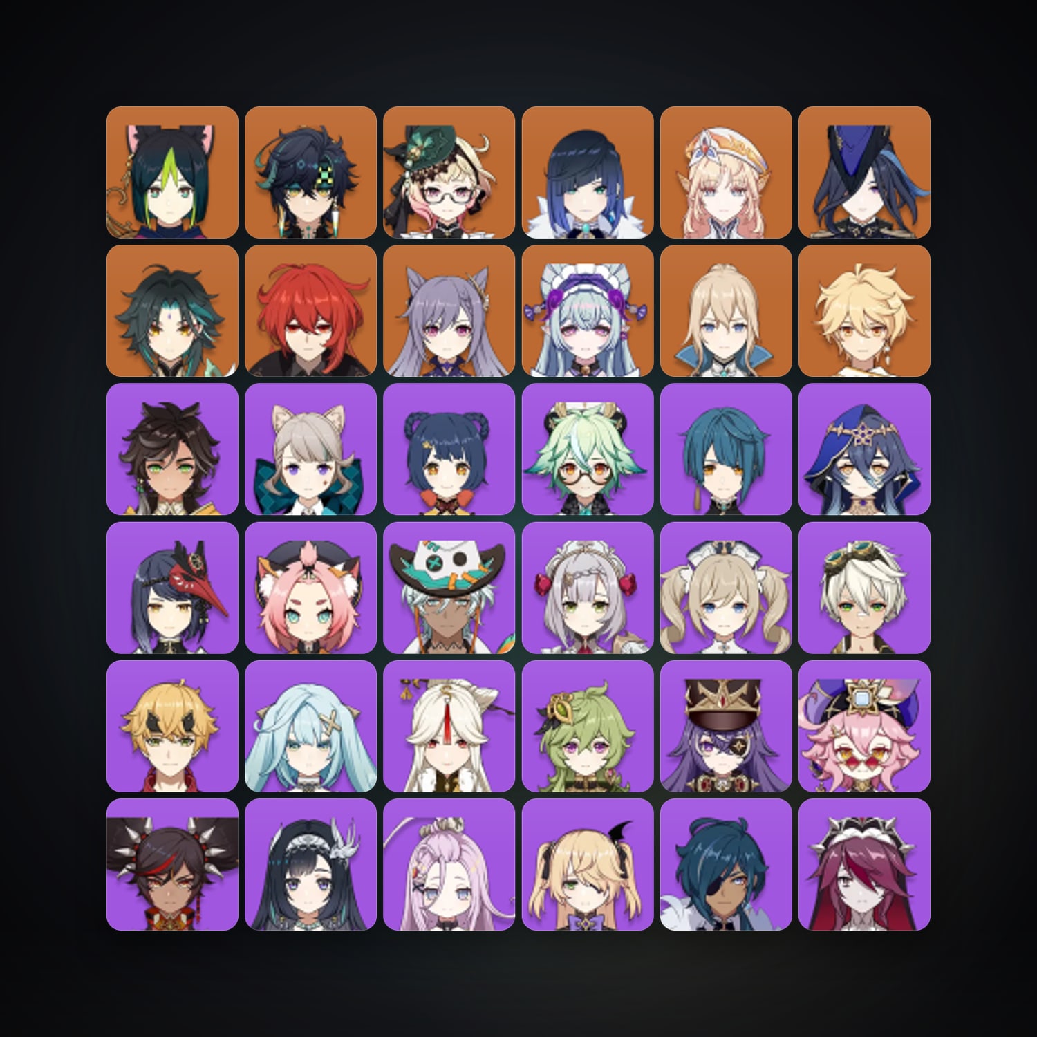 Genshin Impact | AR 53 | 50 Chars | 11× 5★ — Genshin / miHoYo Account — HabibiAccounts