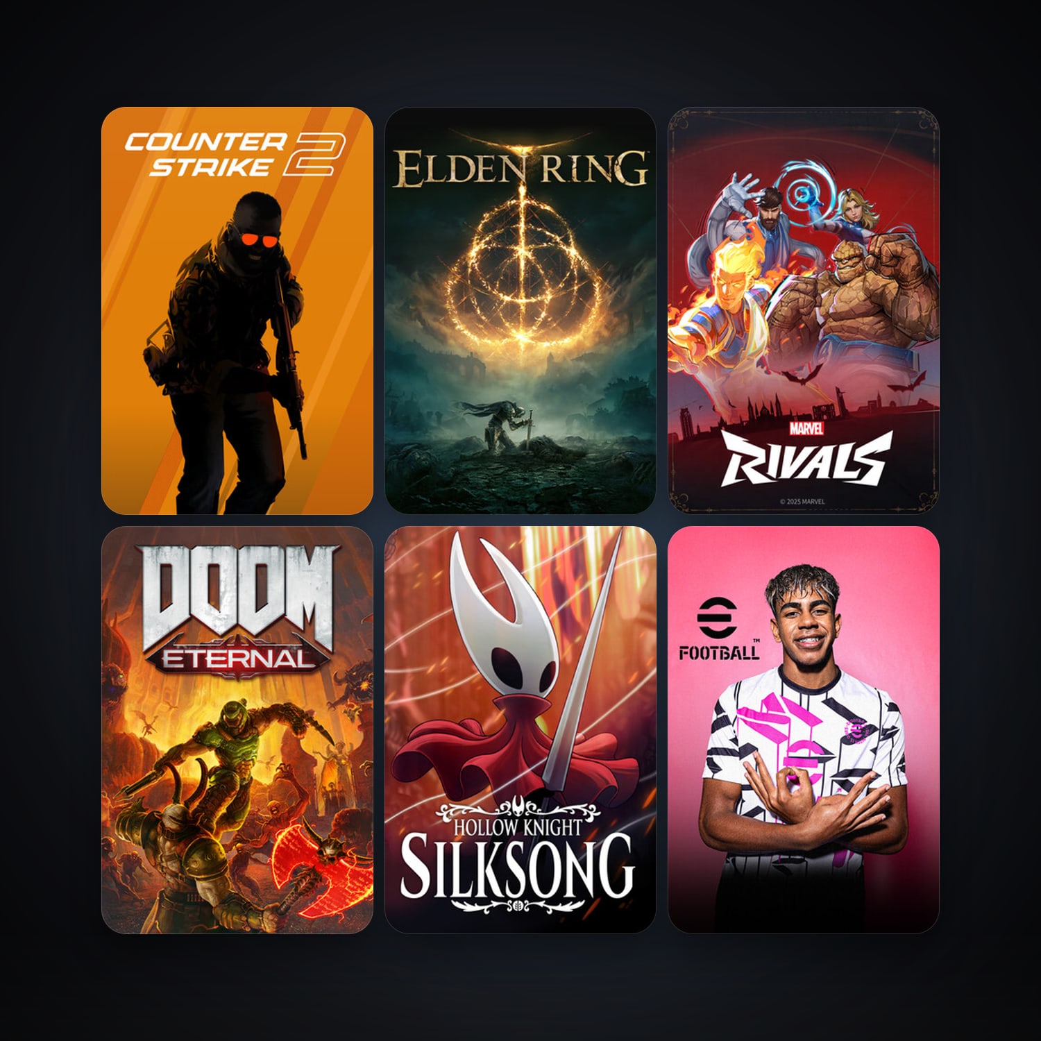 CS2 Prime + DOOM Eternal, 19 games, Steam 15, clean — HabibiAccounts
